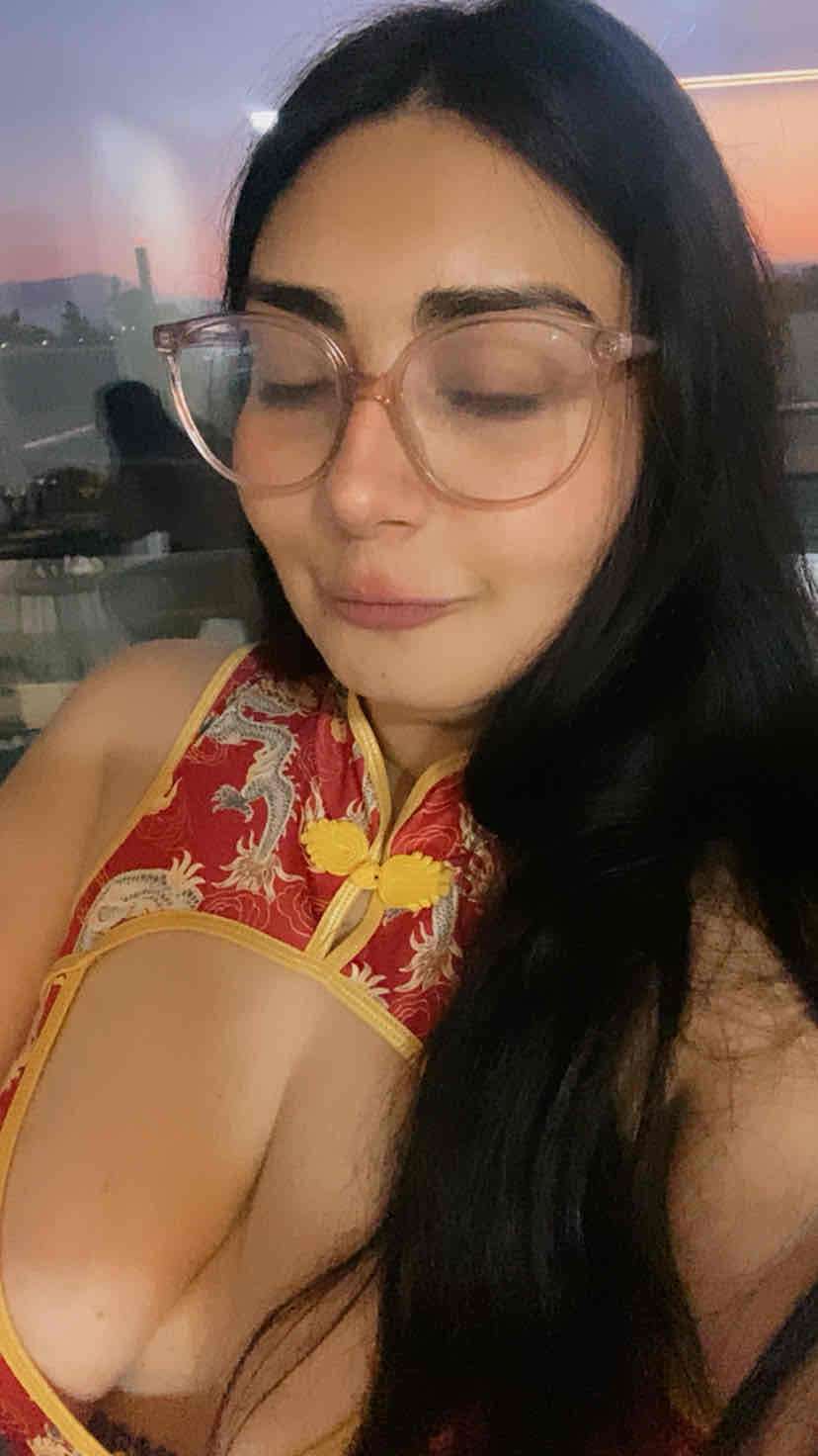 Vestido estilo oriental rojo con dragones