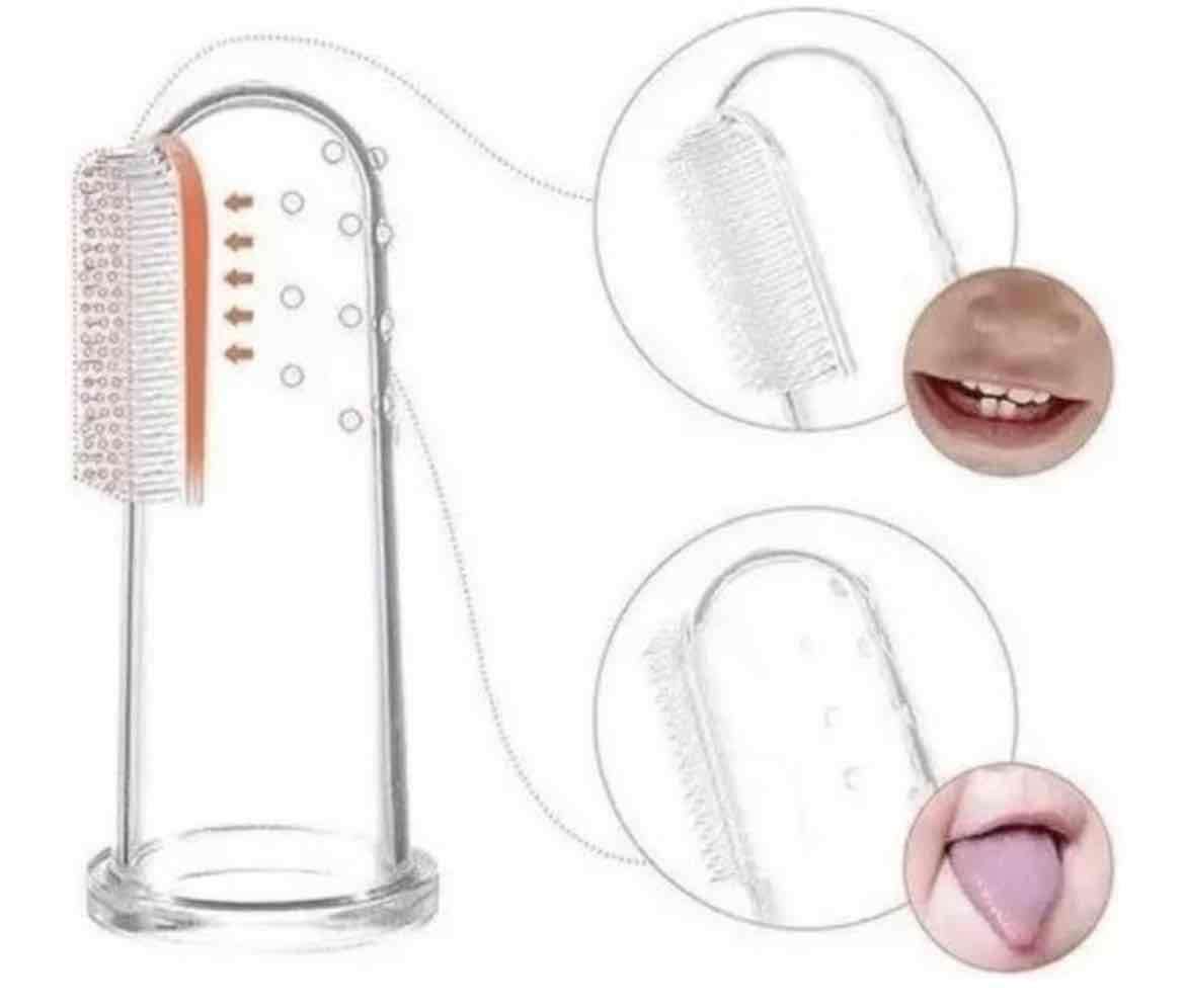Cepillo dental de dedo para bebé - miniatura 4