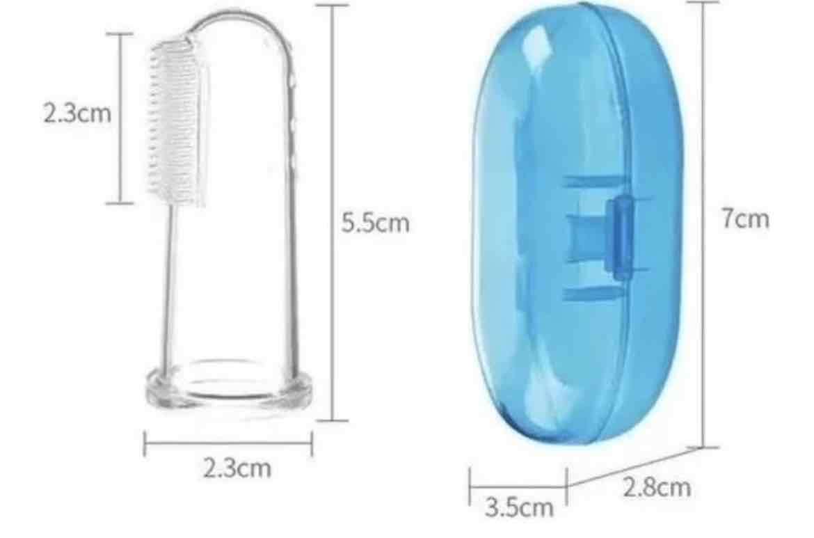 Cepillo dental de dedo para bebé - miniatura 5