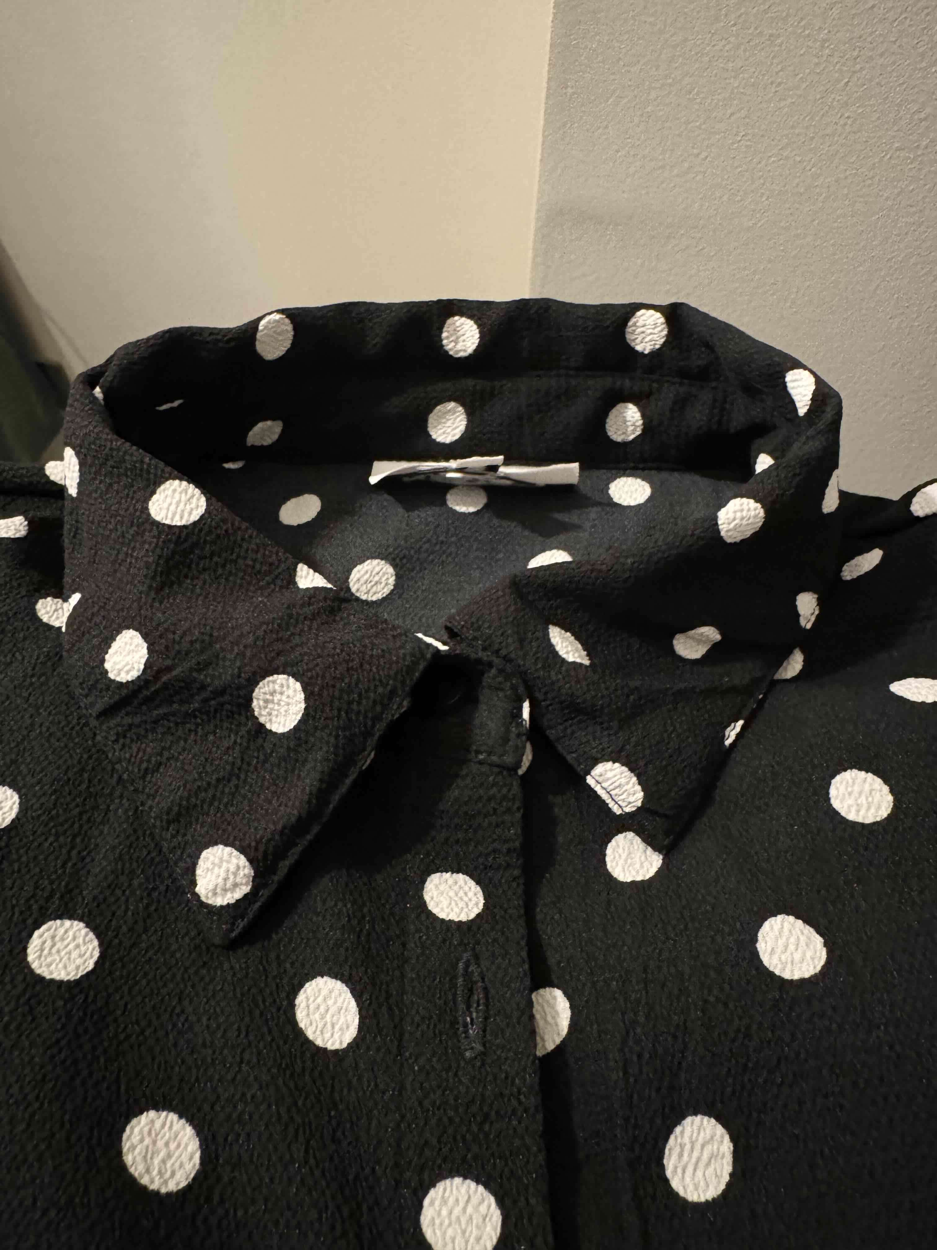 Blusa negra con lunares - miniatura 4