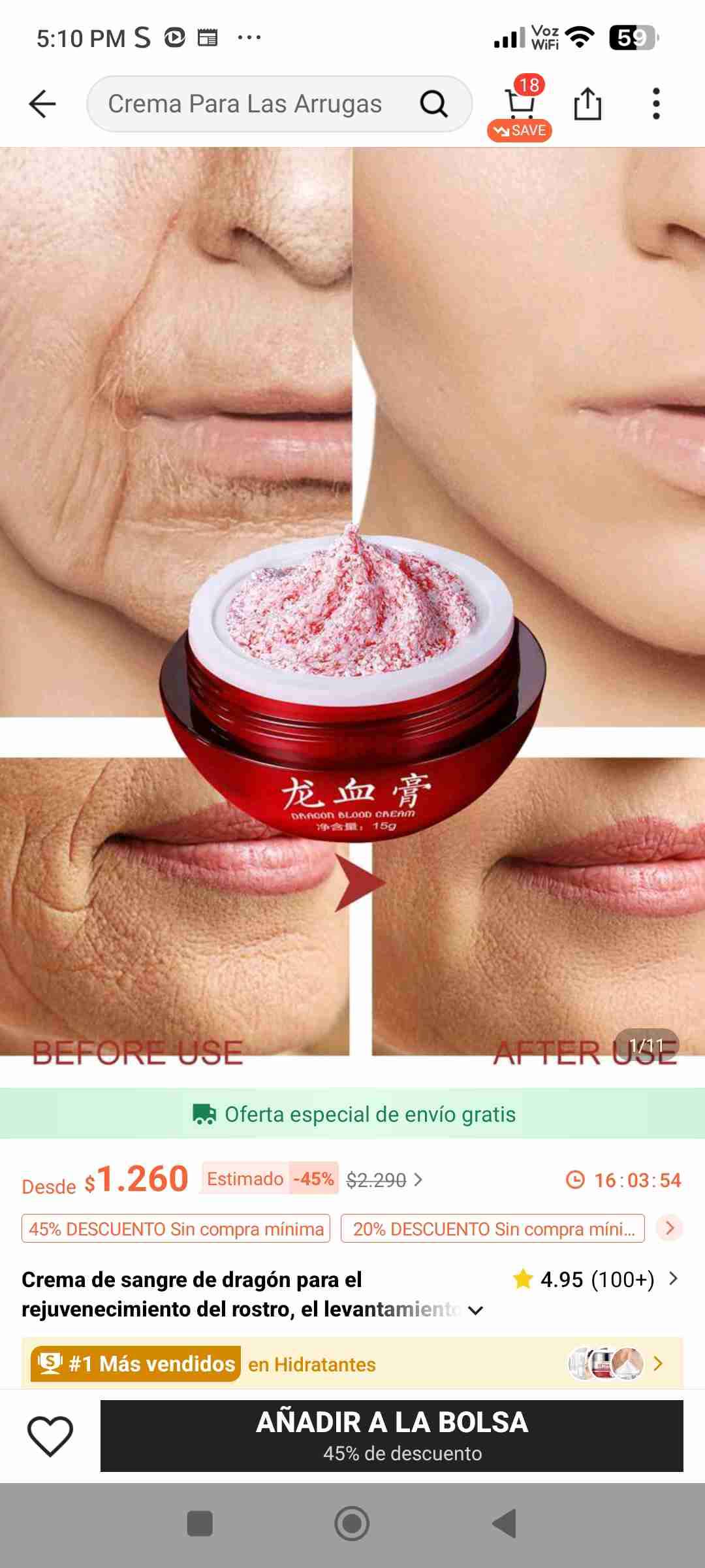 Crema Dragon Blood 15g. Crema coreana - 2