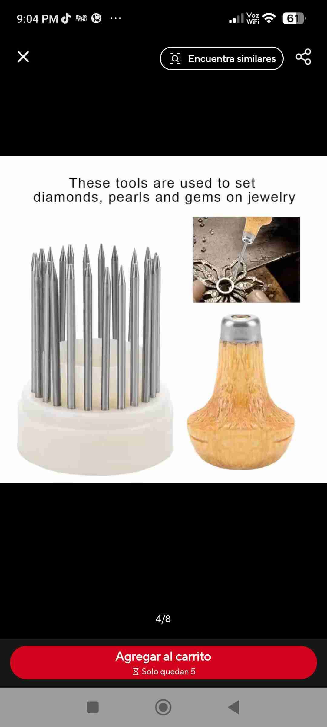 Herramienta de joyería metálica - miniatura 3