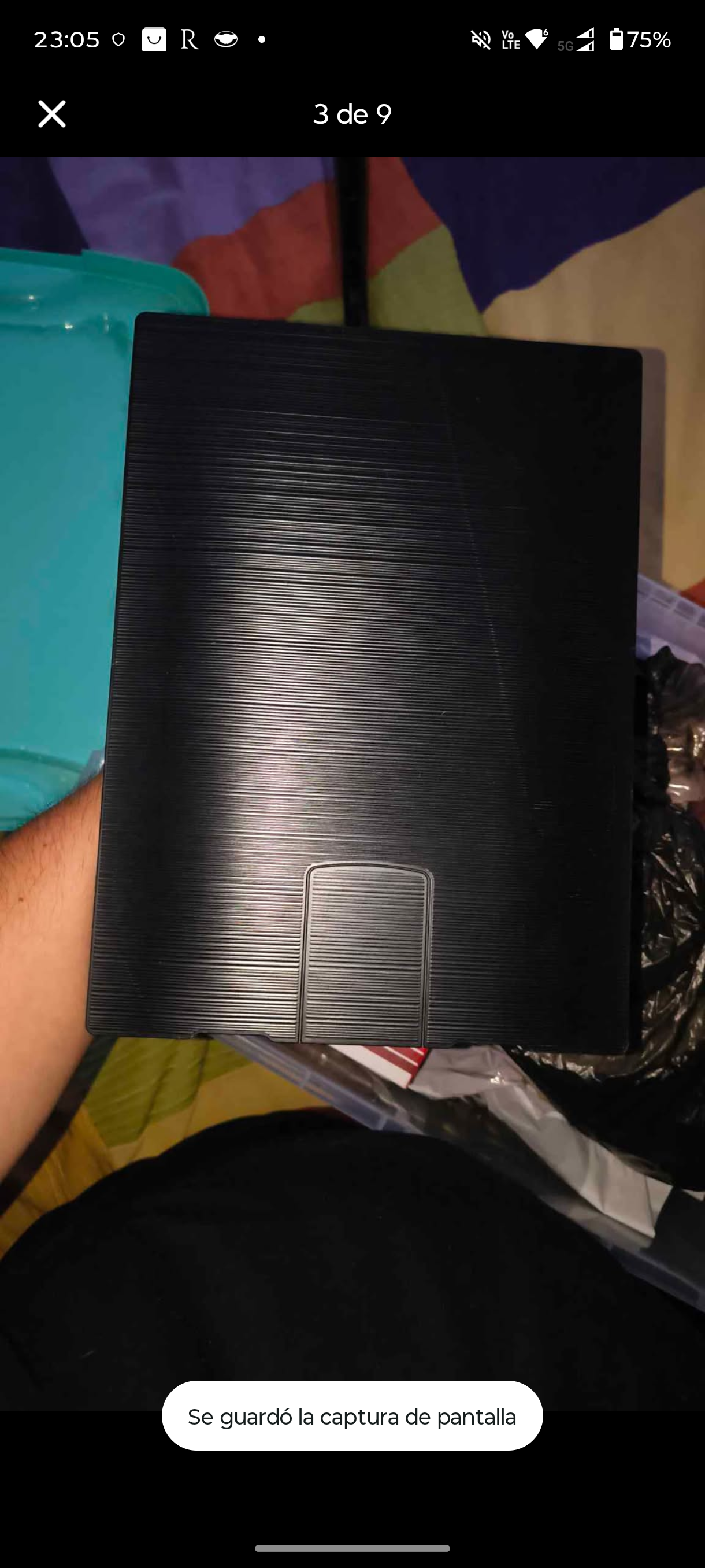 Soportes Tv Samsung 65 pulgadas y tapa trasera - miniatura 4