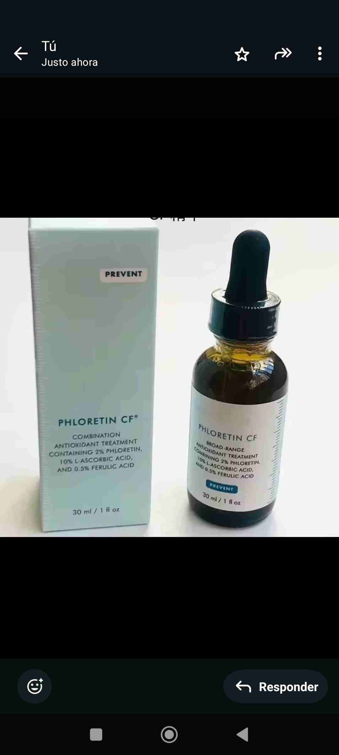 Suero antioxidante Phloretin CF - 1