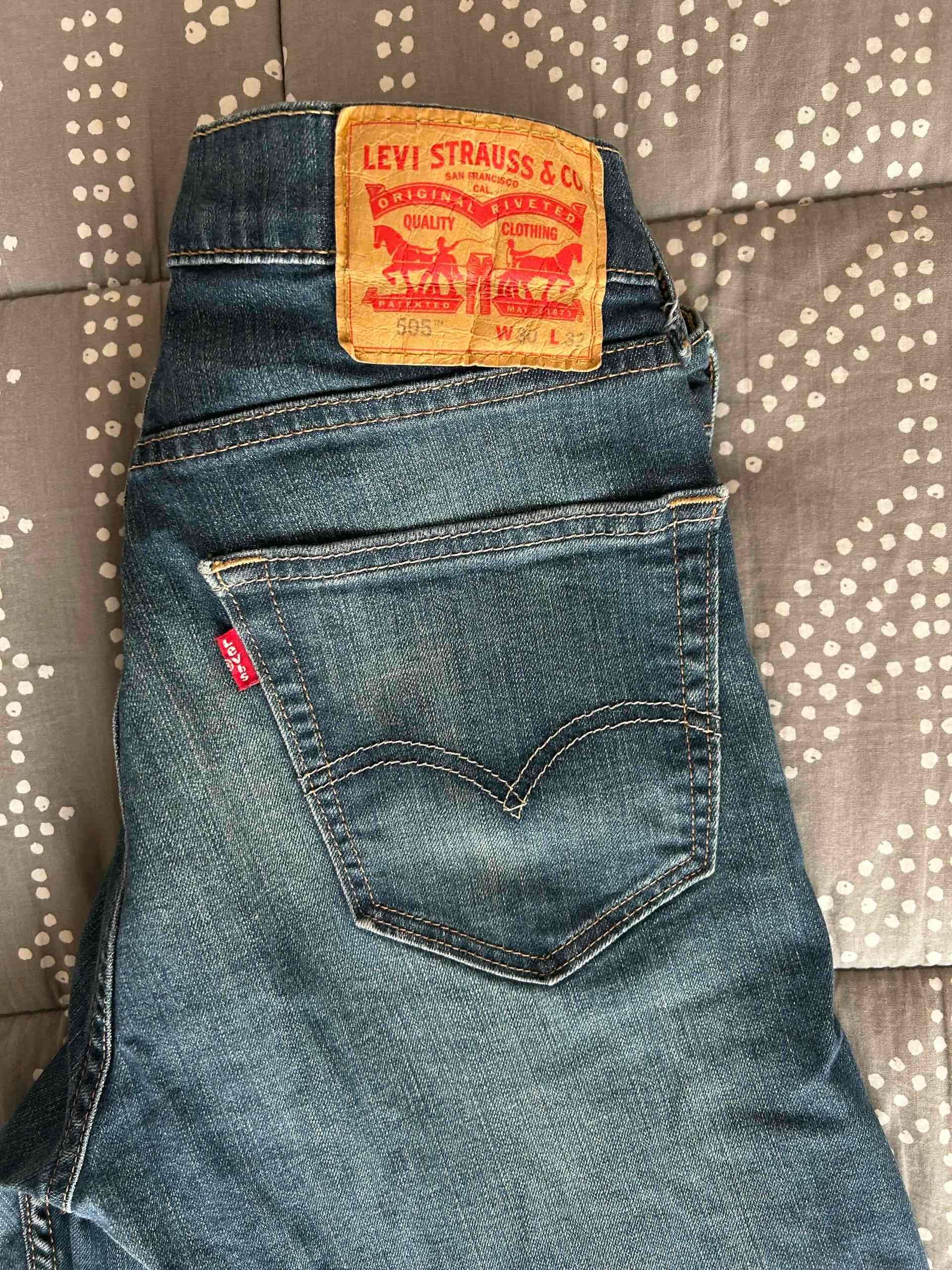 Jeans Levi's 505 azul clásico - miniatura 1