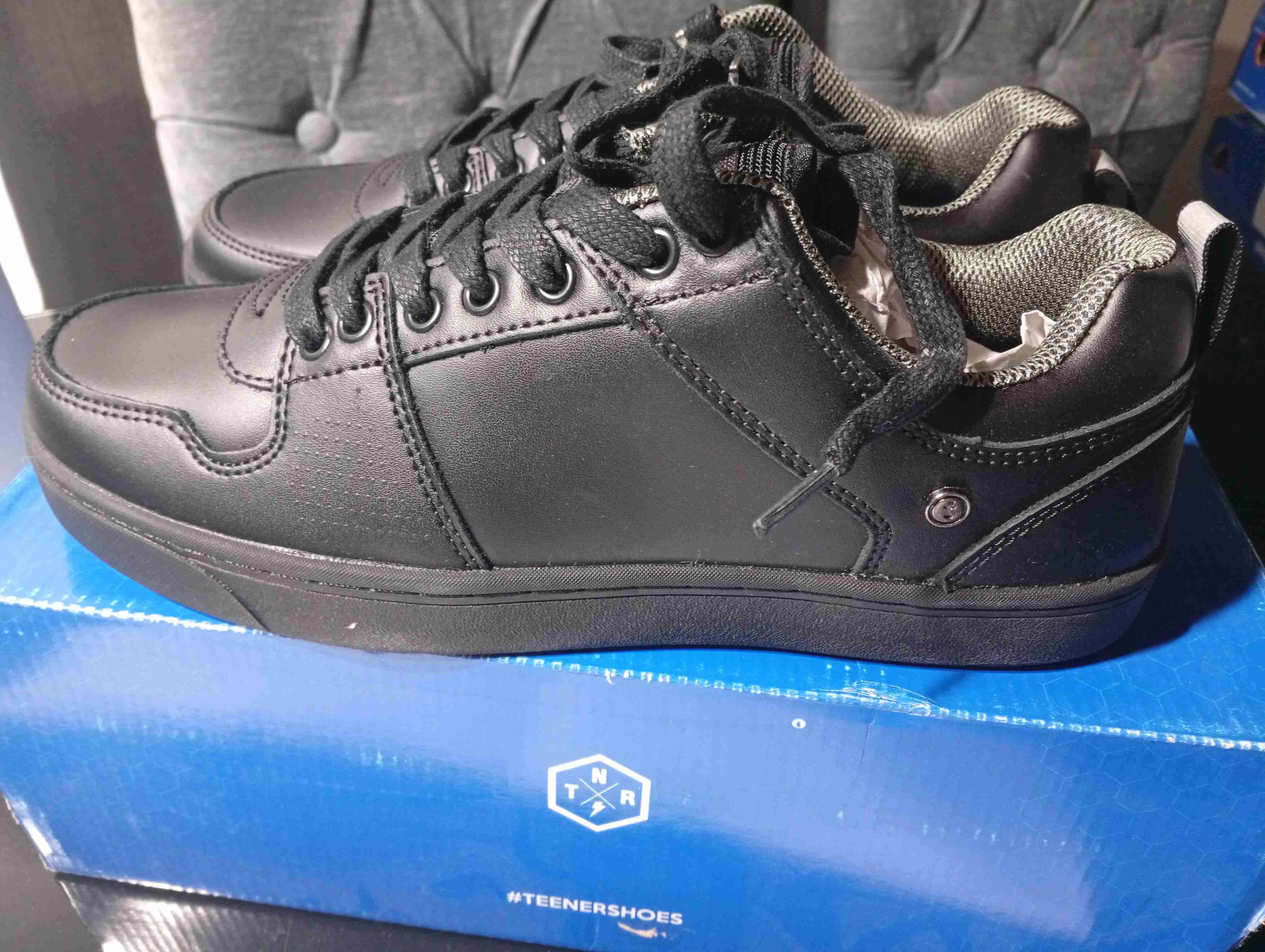 Zapatillas negras Teener Shoes - miniatura 2