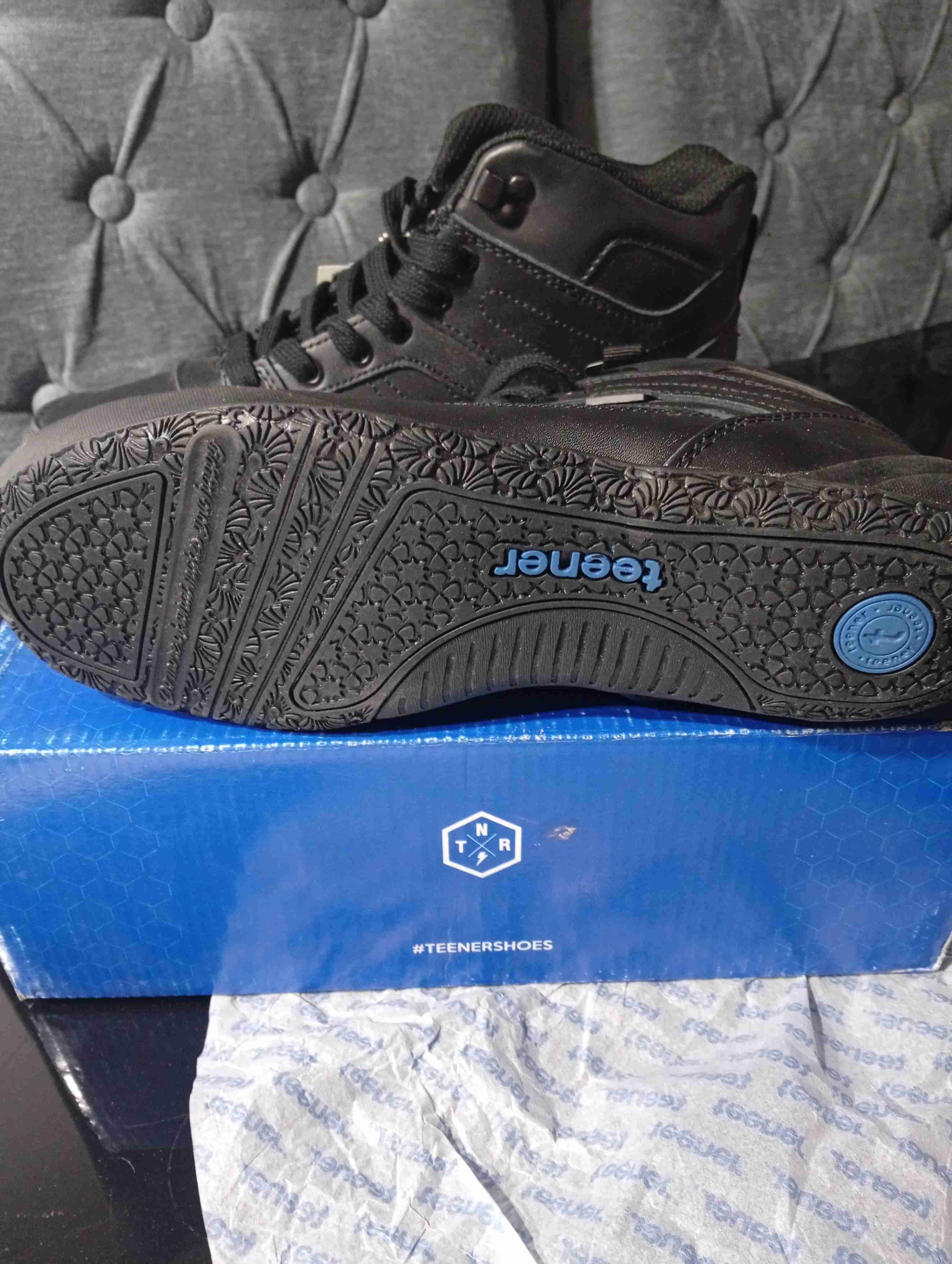 Zapatillas negras Teener - miniatura 1