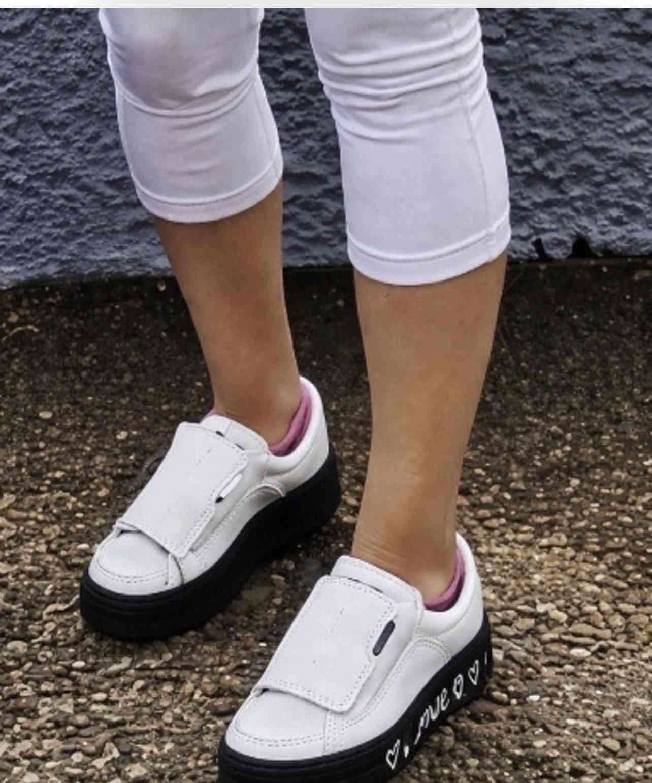 Zapatillas blancas PUMA (38) - miniatura 1