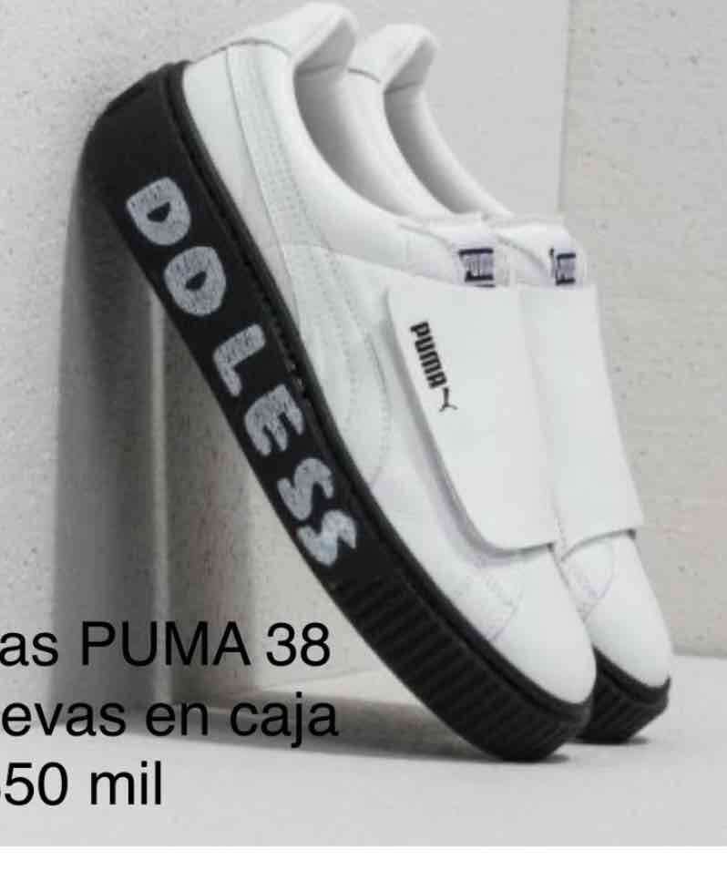 Zapatillas blancas PUMA (38) - miniatura 4