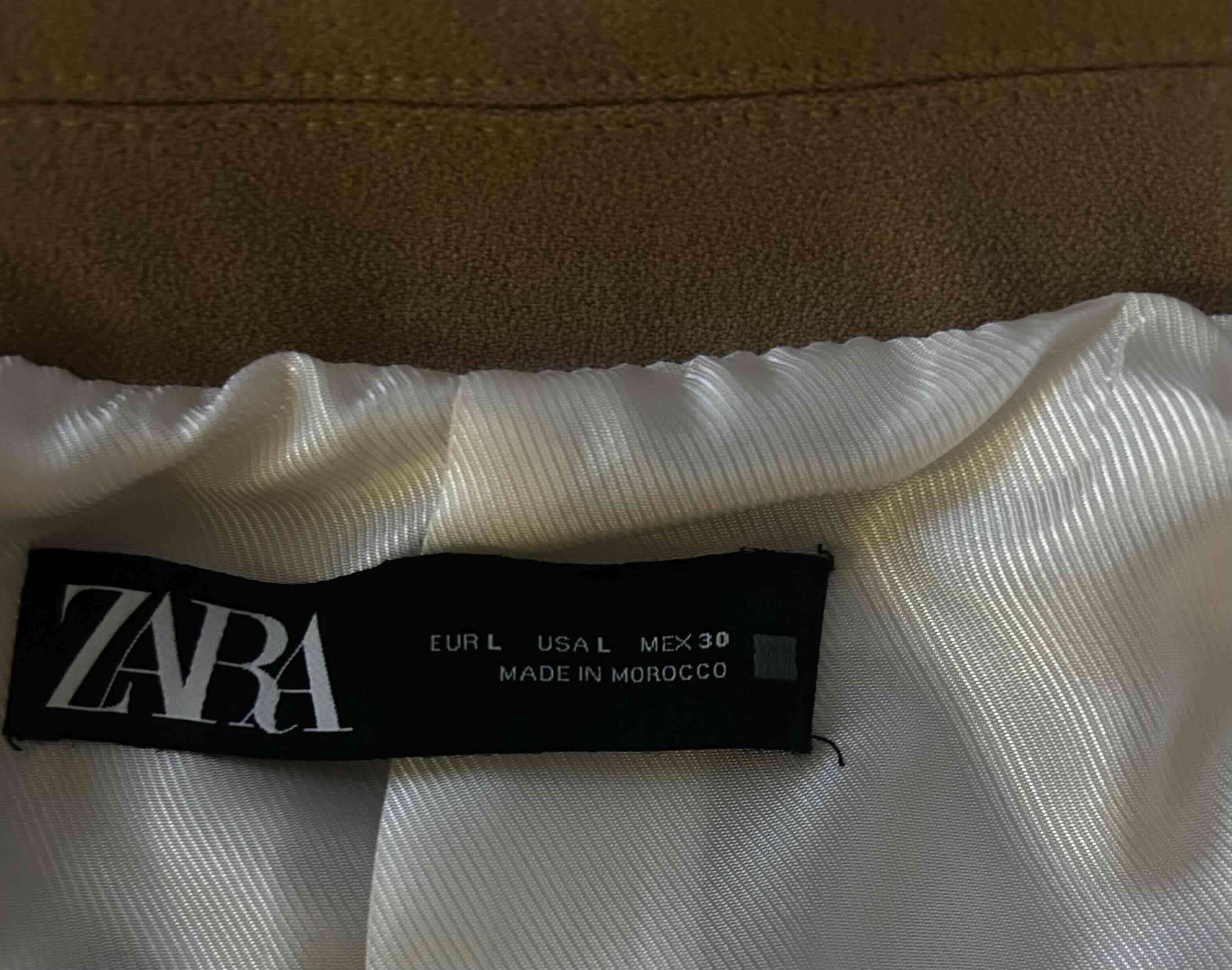 Blazer beige Zara nuevo - miniatura 2