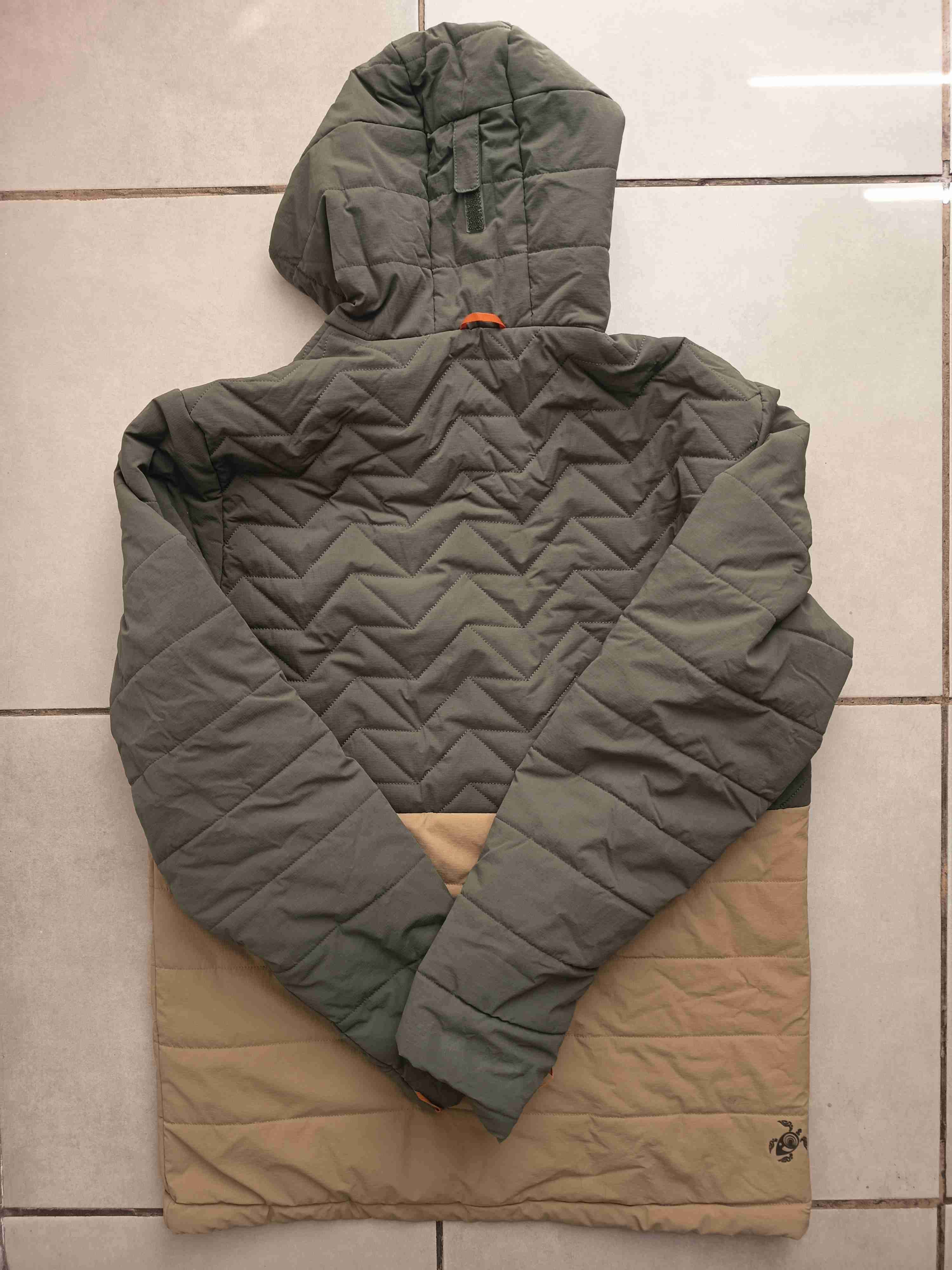 Chaqueta Haka Honu verde y beige - miniatura 2