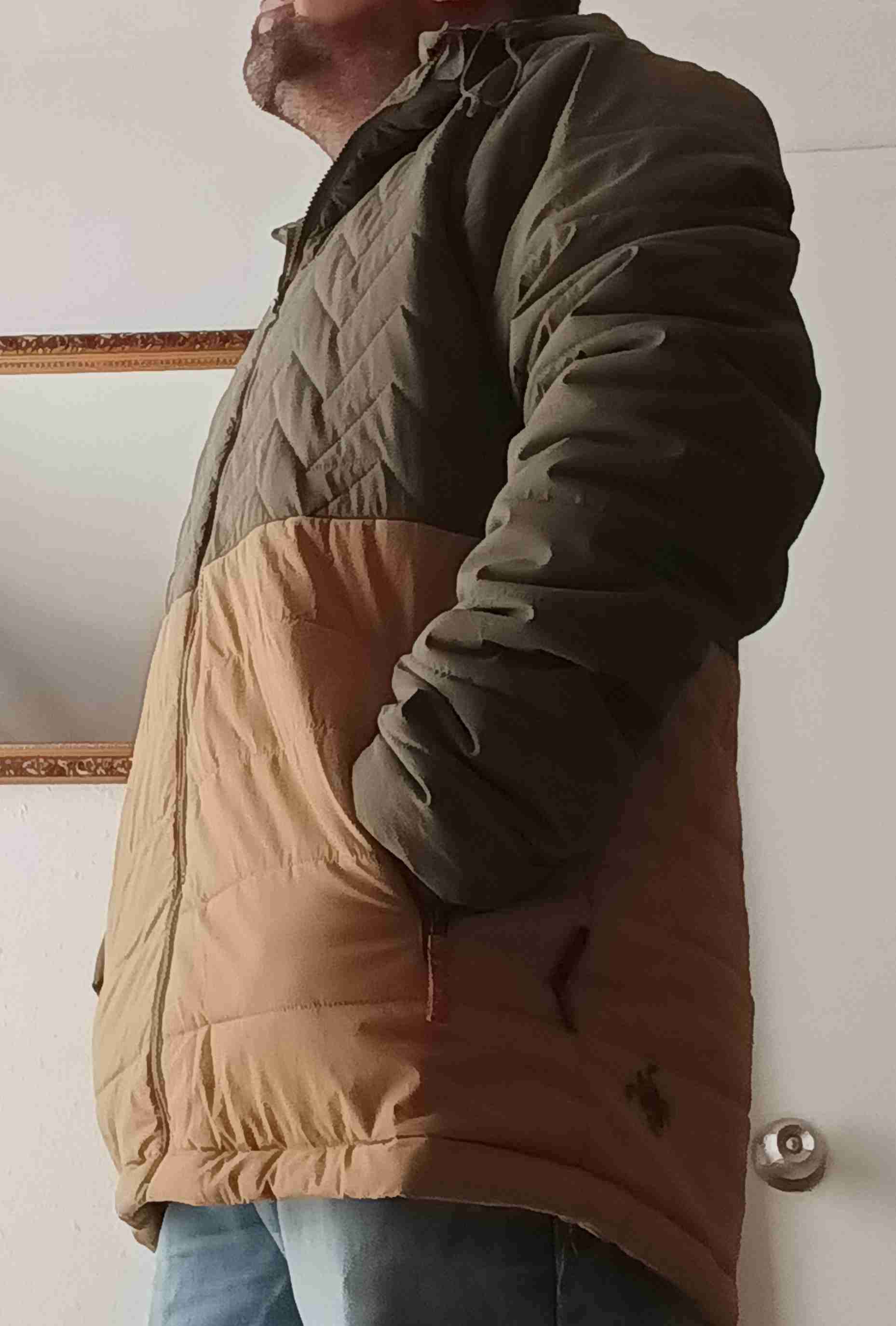 Chaqueta Haka Honu verde y beige - miniatura 3