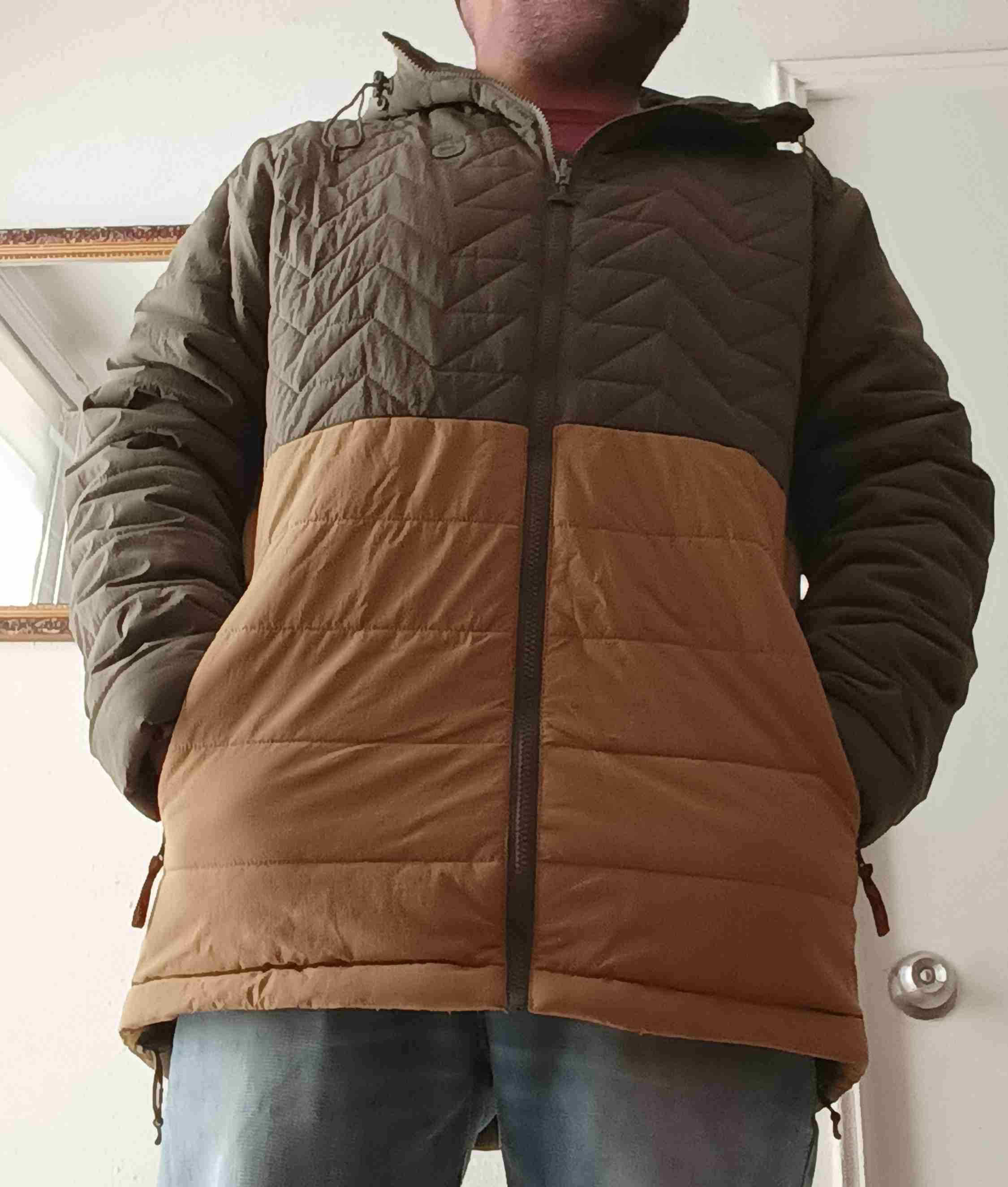 Chaqueta Haka Honu verde y beige - miniatura 4