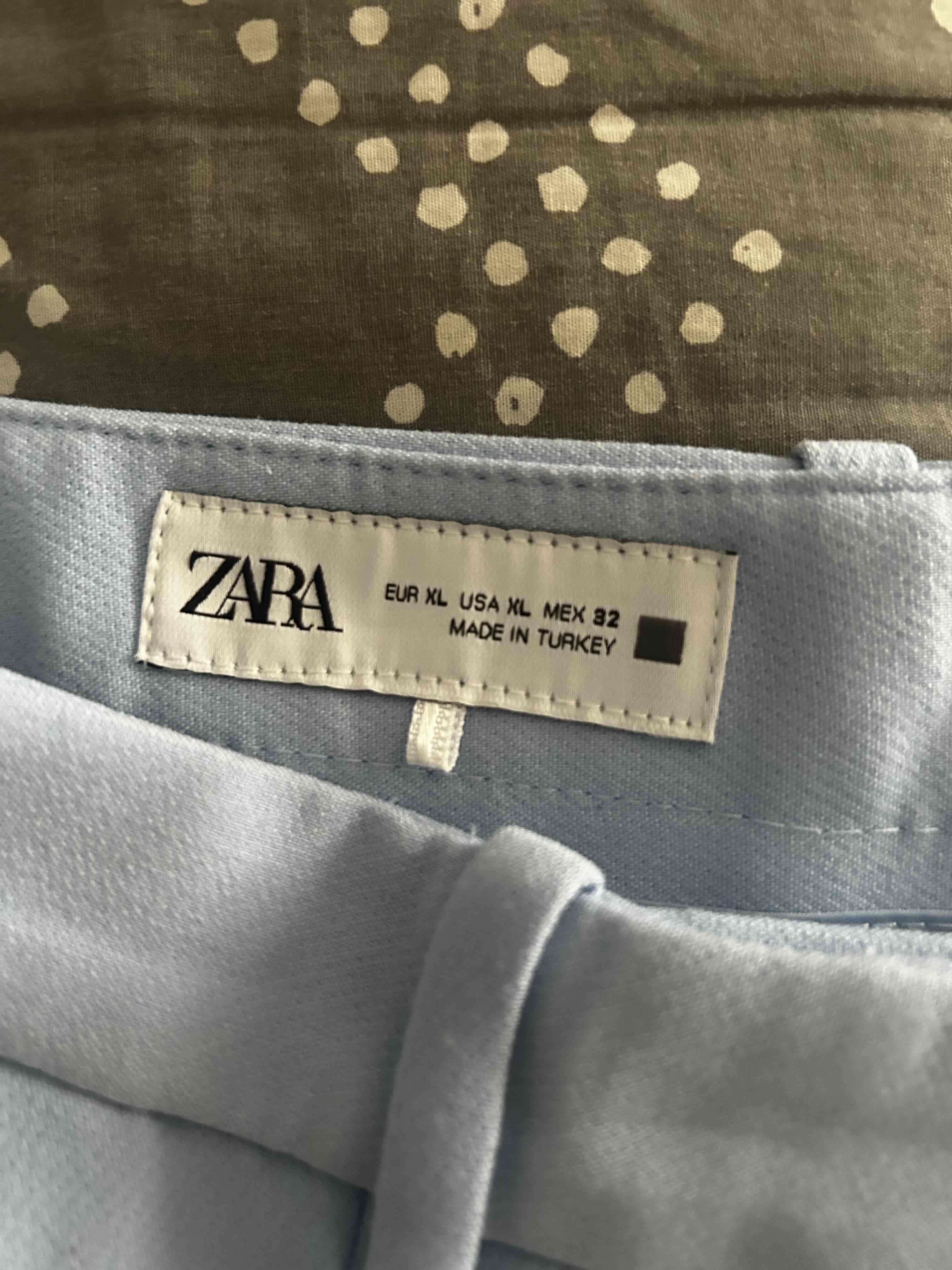 Shorts celestes mujer Zara (XL) - miniatura 2