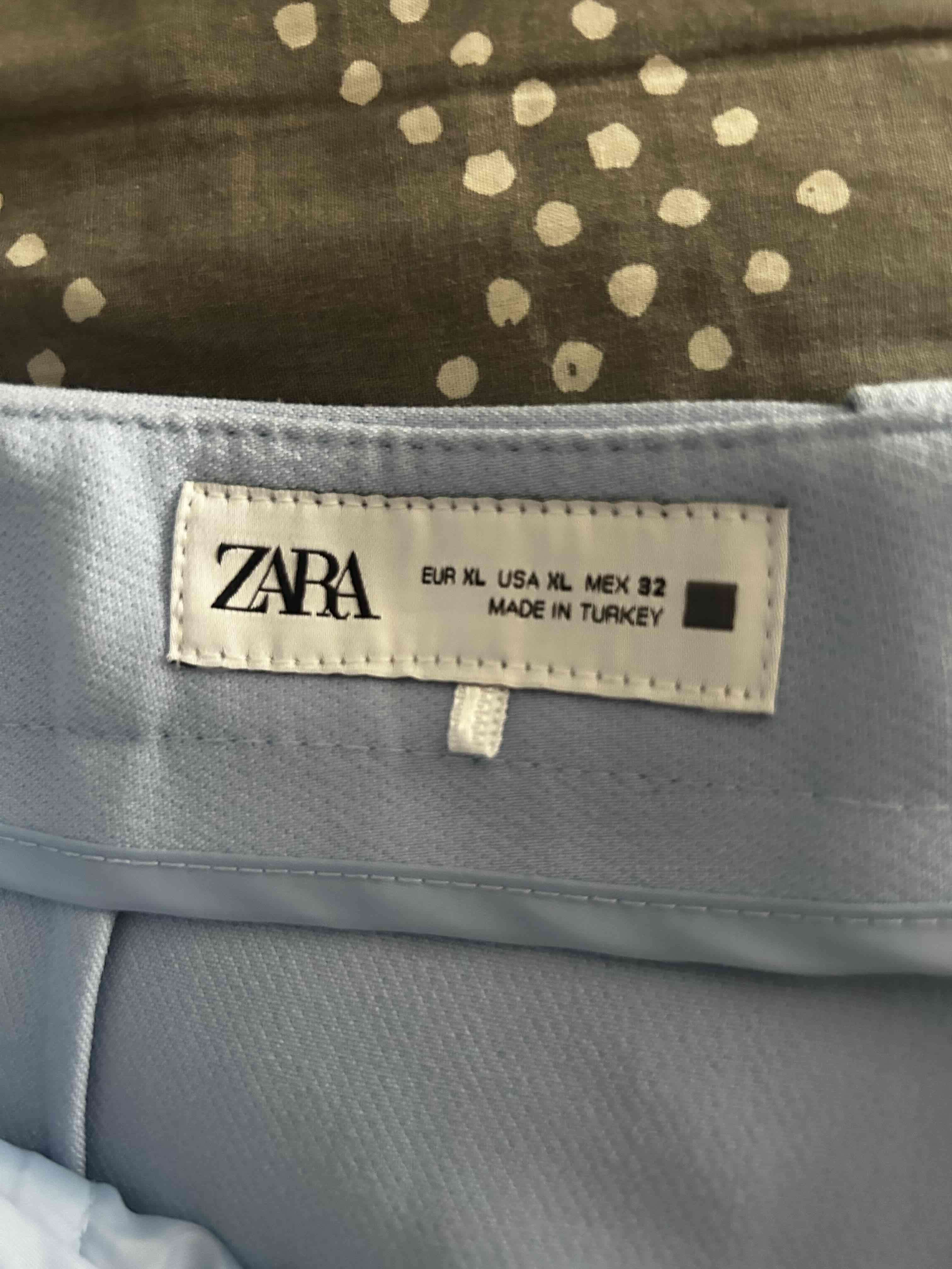 Shorts celestes mujer Zara (XL) - miniatura 3