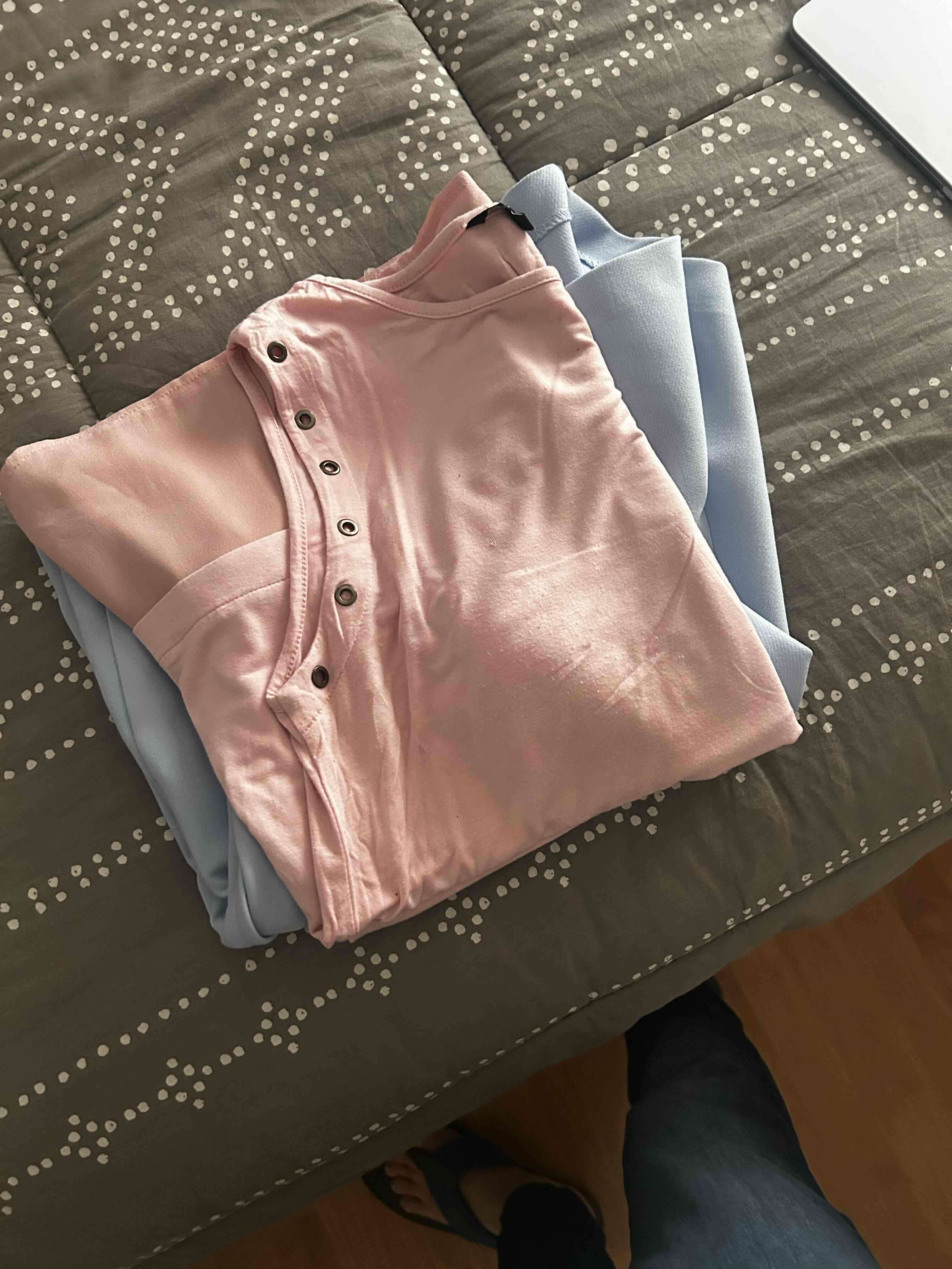 Shorts celestes mujer Zara (XL) - miniatura 5