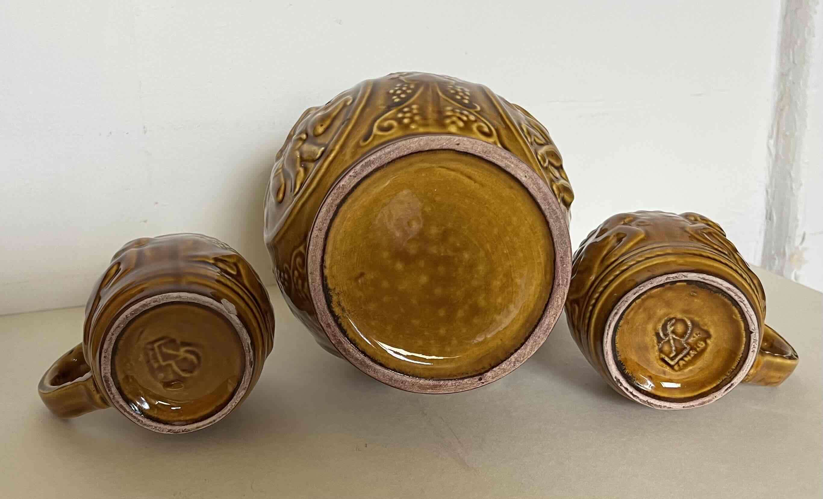 Set Fanaloza Querubines jarra grande y dos pequeña - miniatura 2