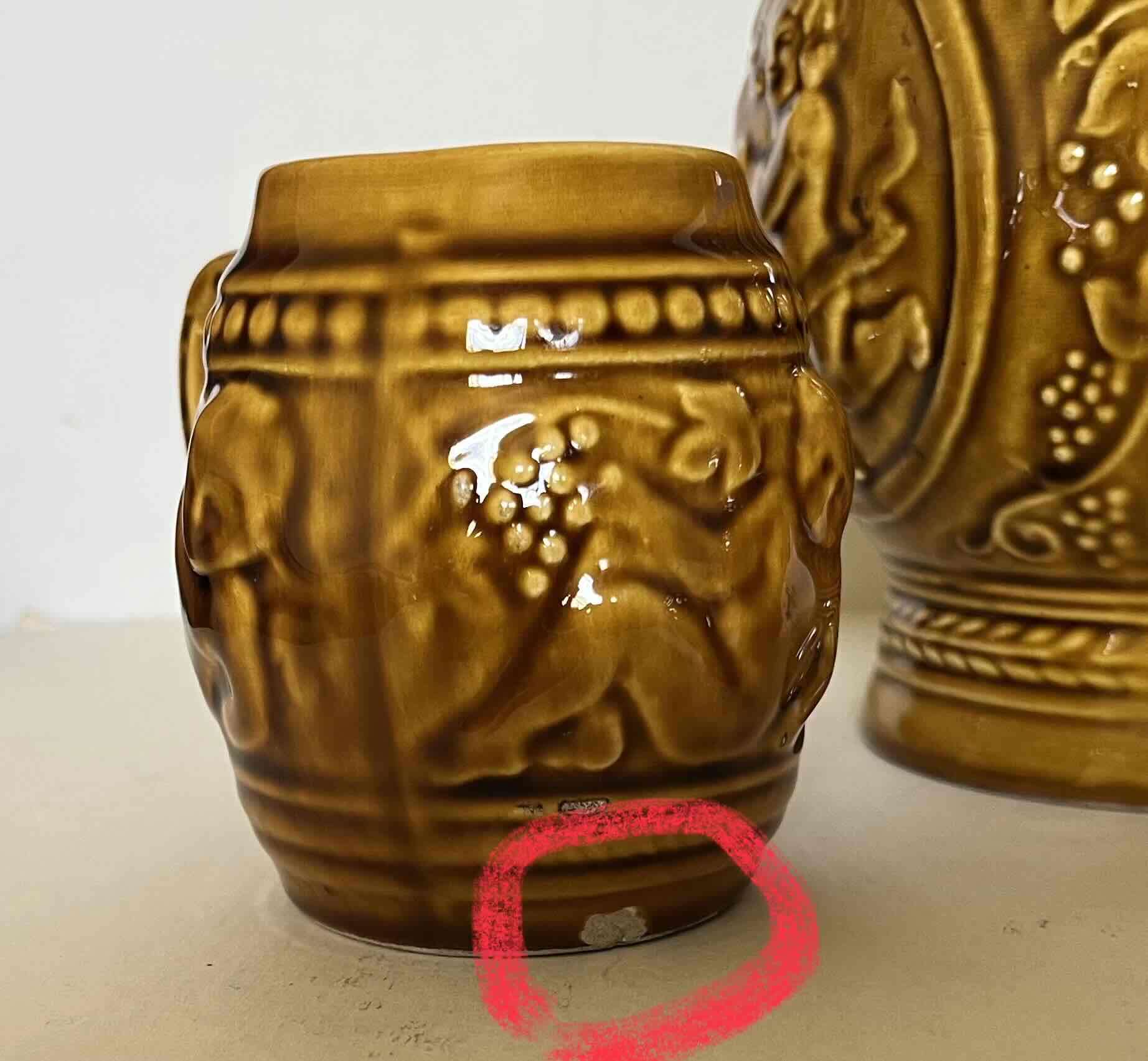 Set Fanaloza Querubines jarra grande y dos pequeña - miniatura 3