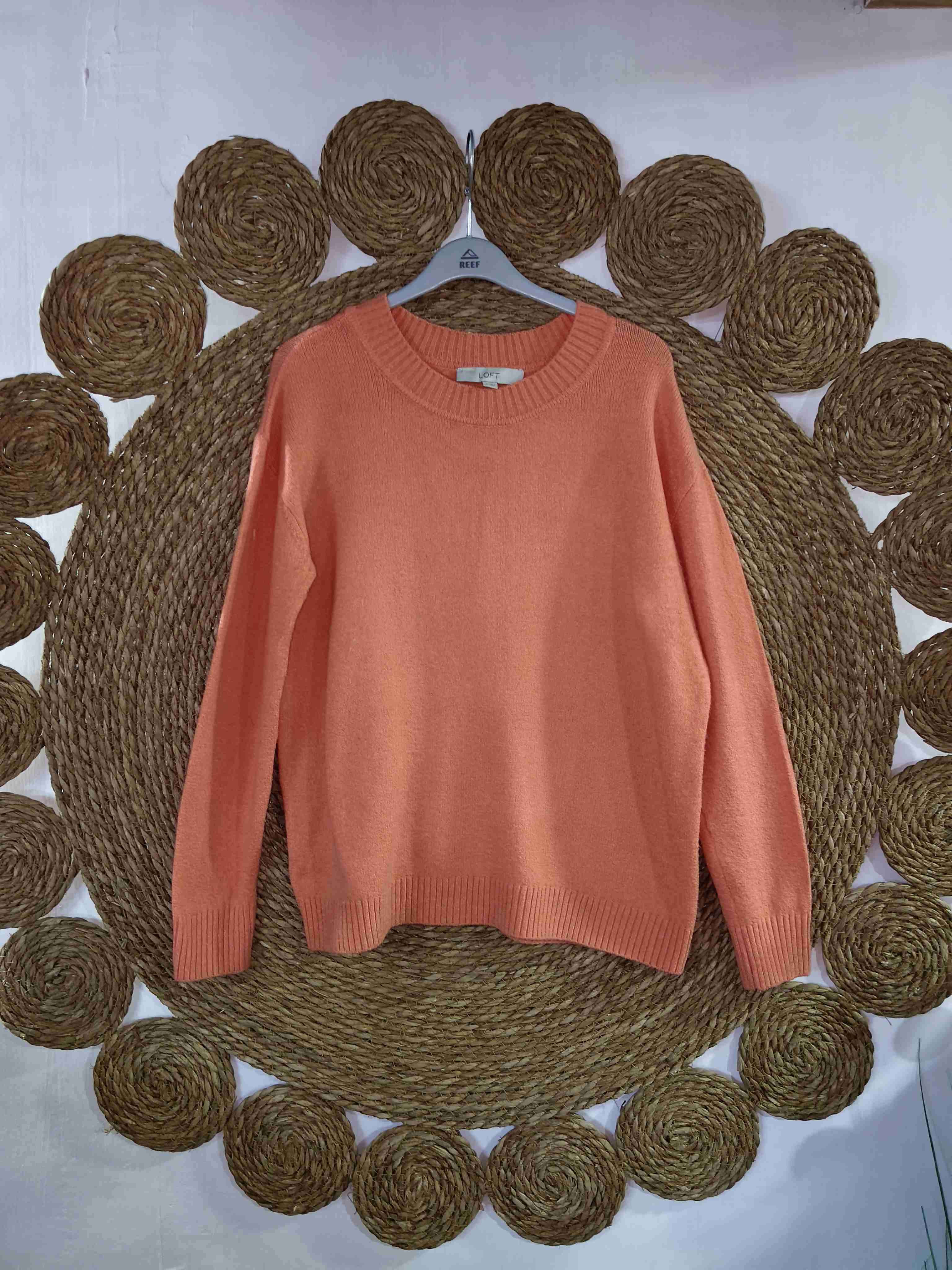 Suéter anaranjado mujer - miniatura 1