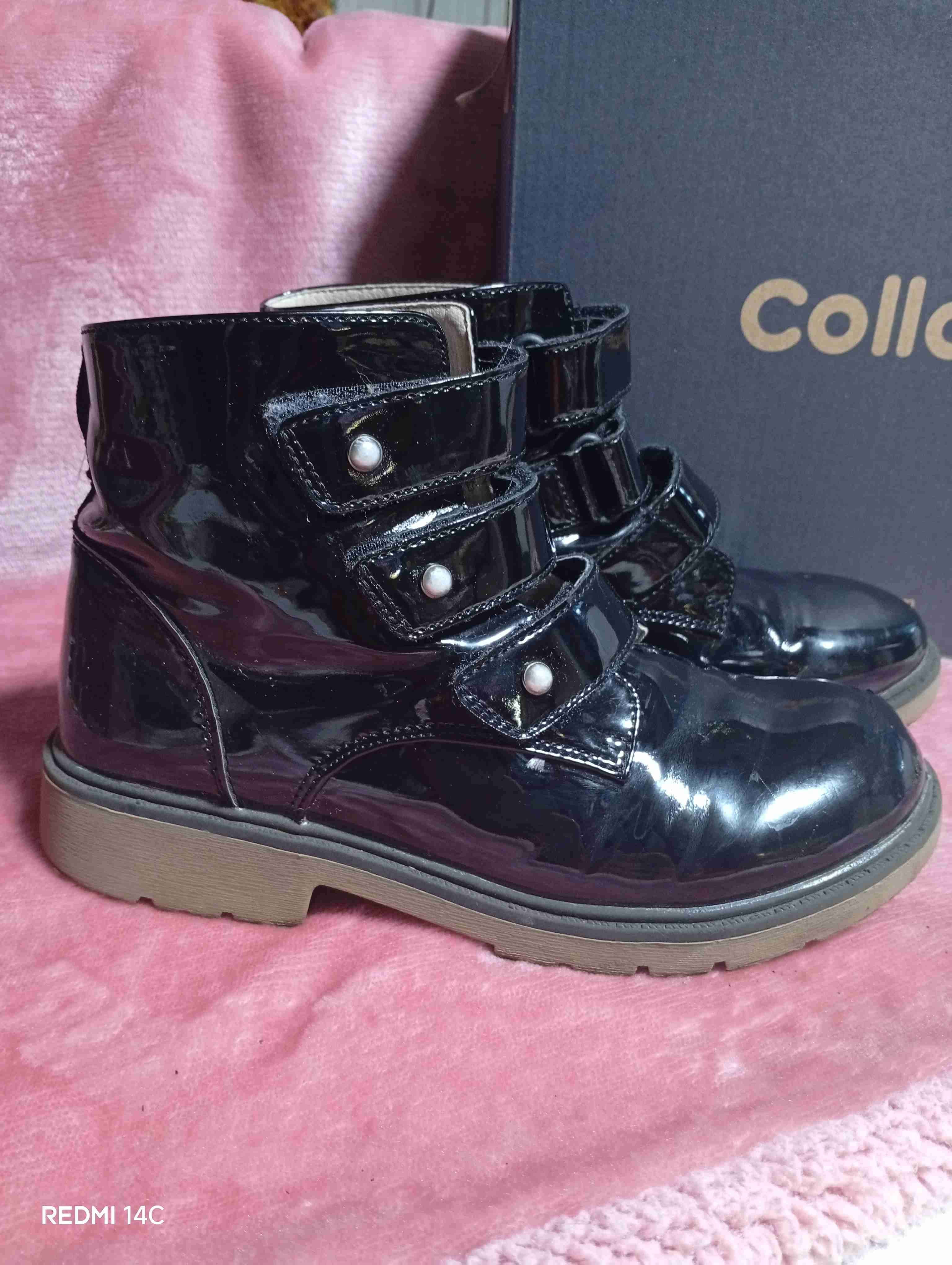 Botas negras charol con hebillas - miniatura 2