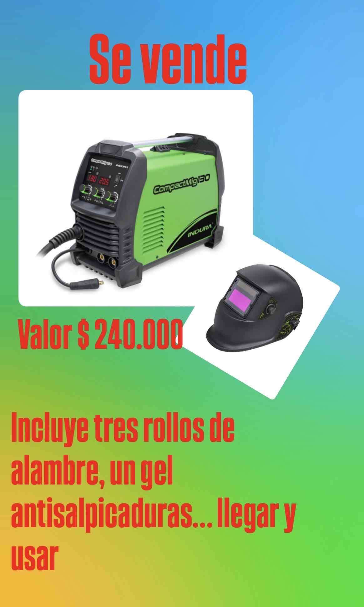 Soldadora CompactMig 130 Indura - miniatura 1