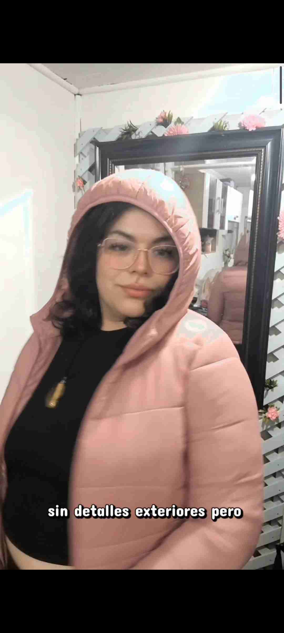 Casaca rosada nueva talla M - miniatura 2