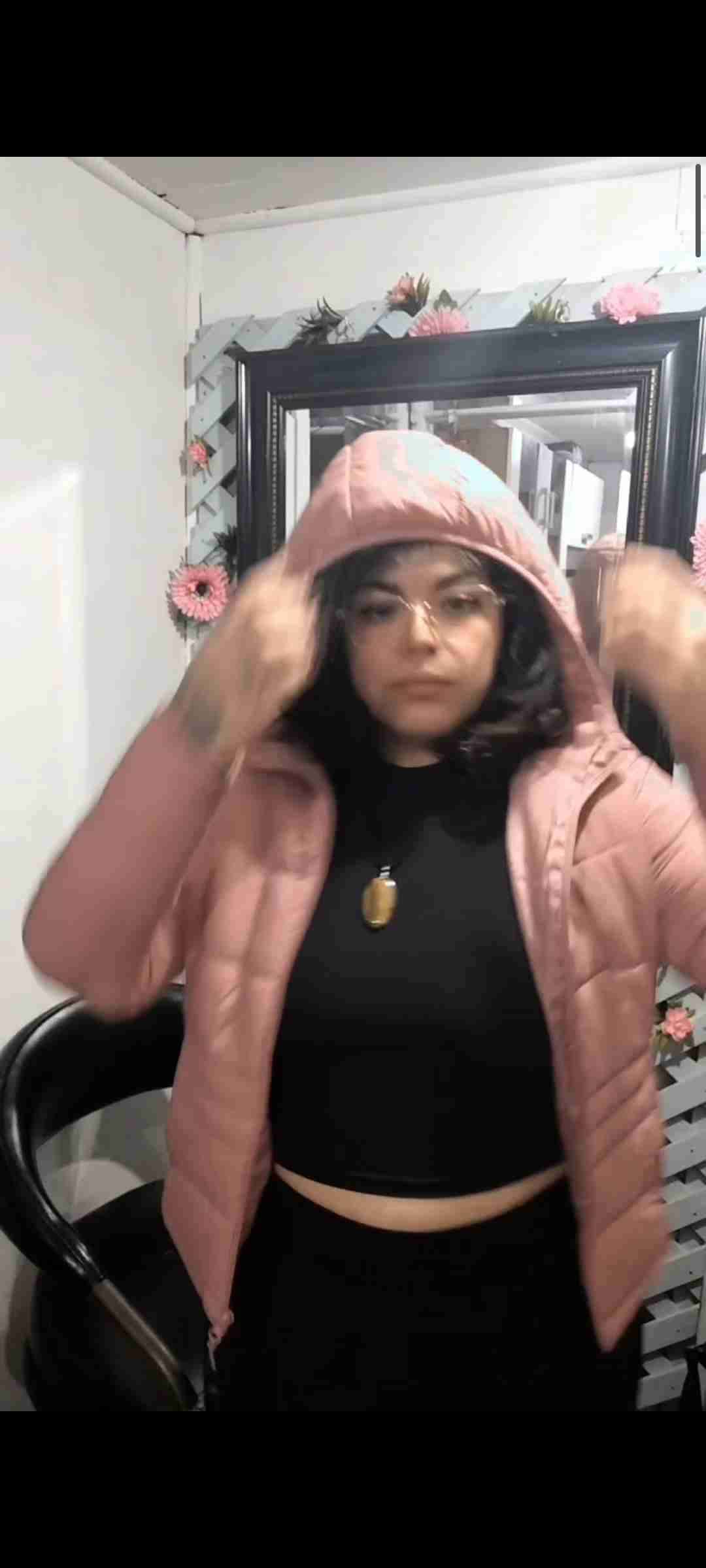 Casaca rosada nueva talla M - miniatura 4