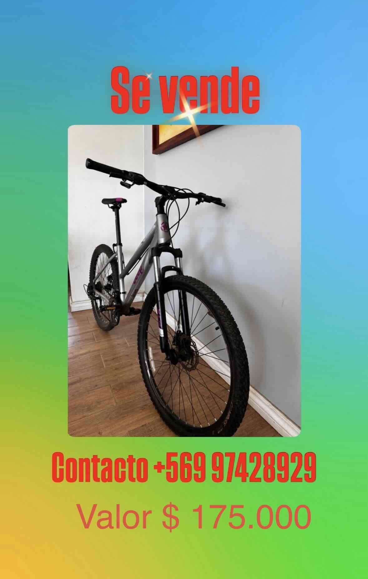 Bicicleta de montaña gris - miniatura 2