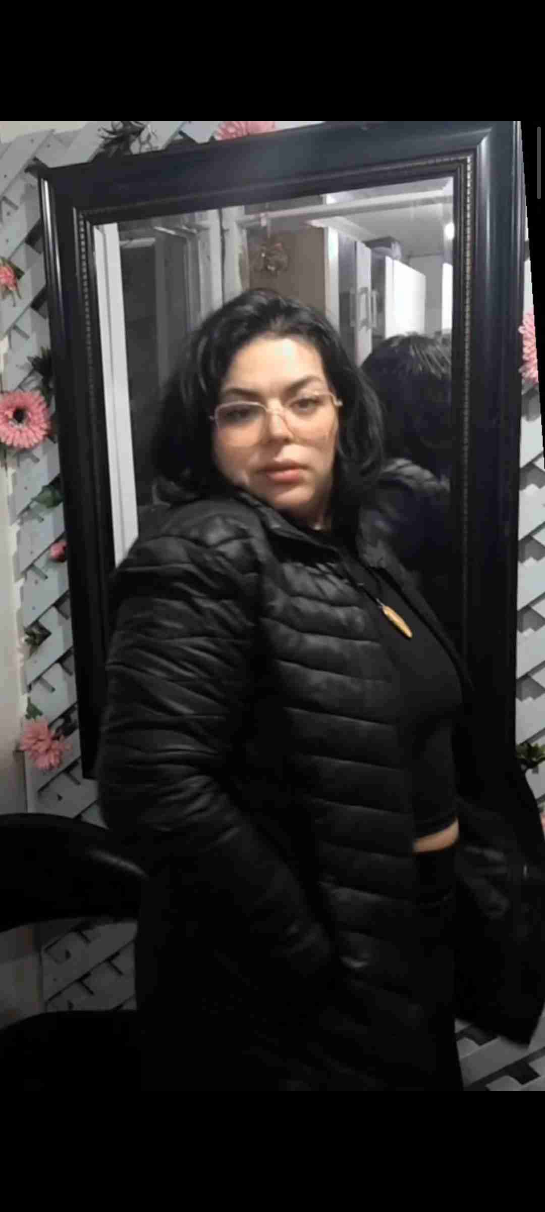 Casaca negra larga de invierno - miniatura 5