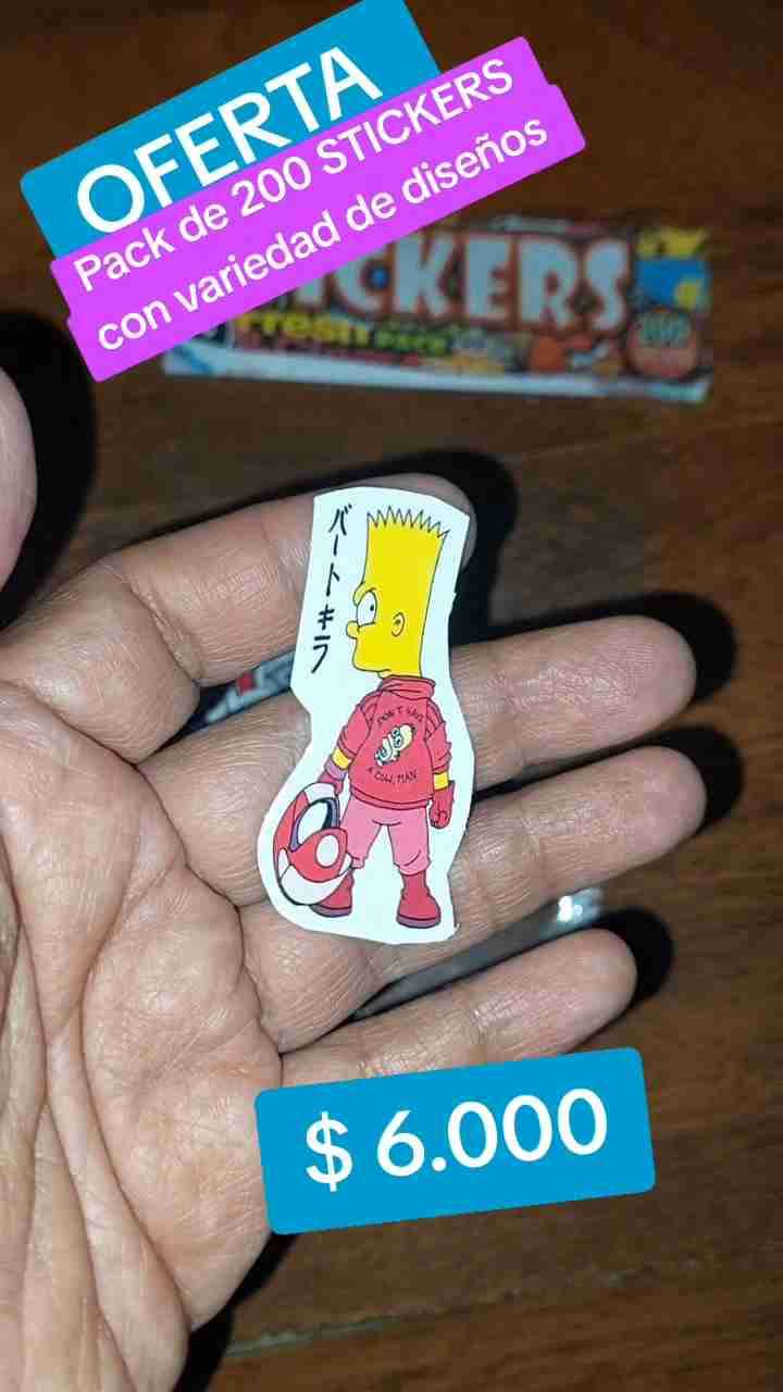 Pack de 200 stickers variados - 3
