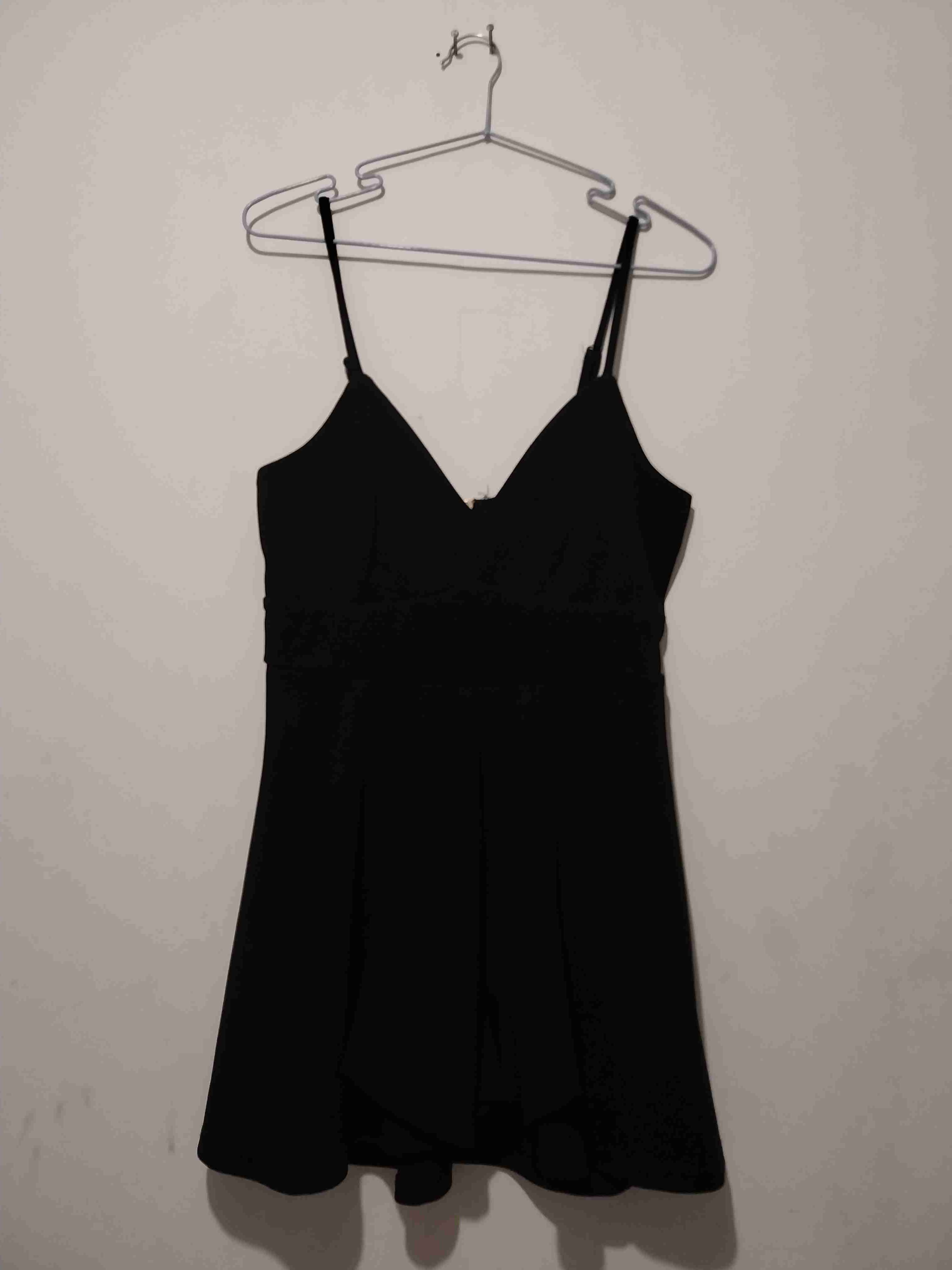 Vestido/short negro corto - miniatura 1