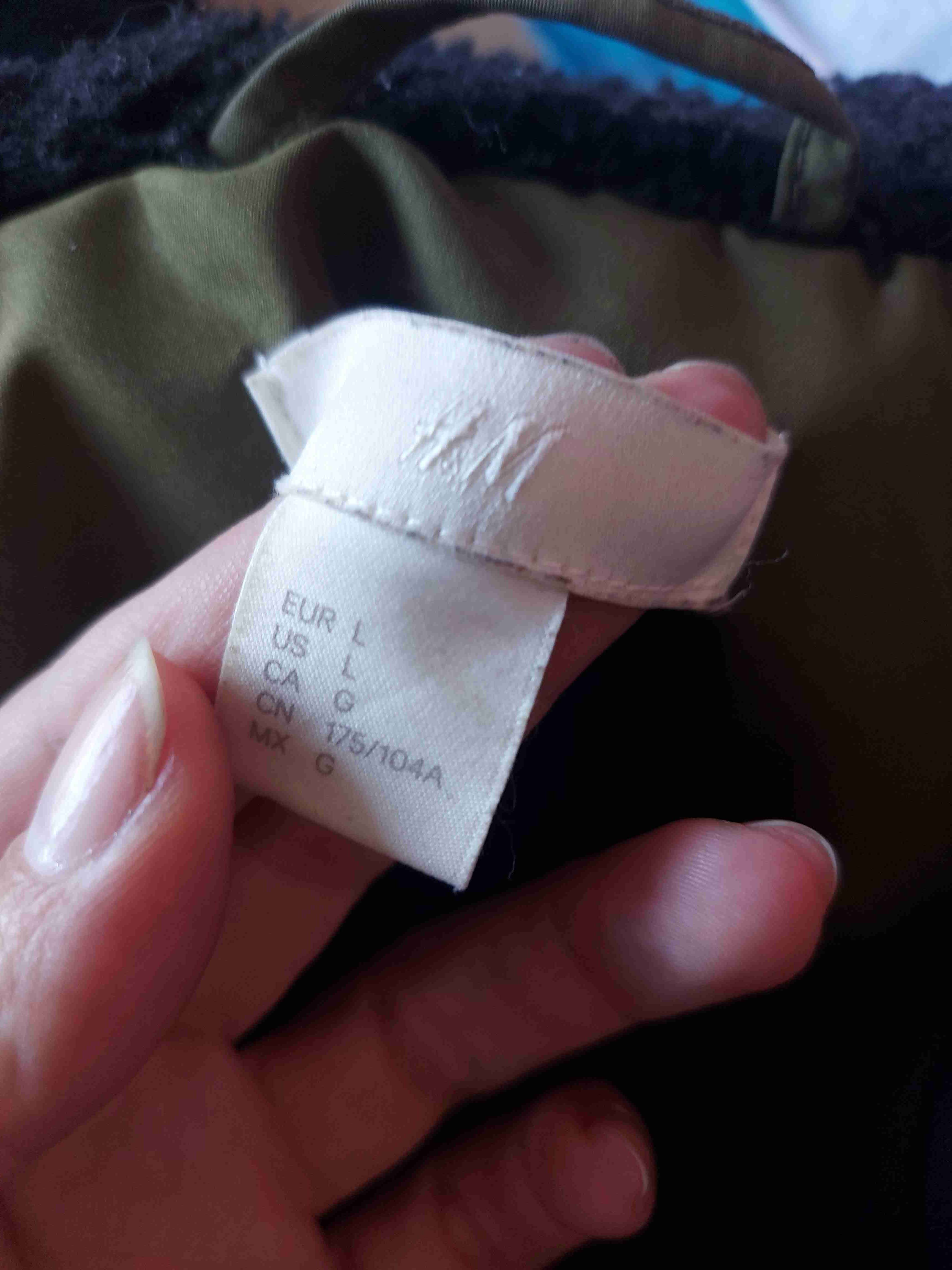 Parka con capucha de pelo HYM Talla L Oversized - miniatura 4