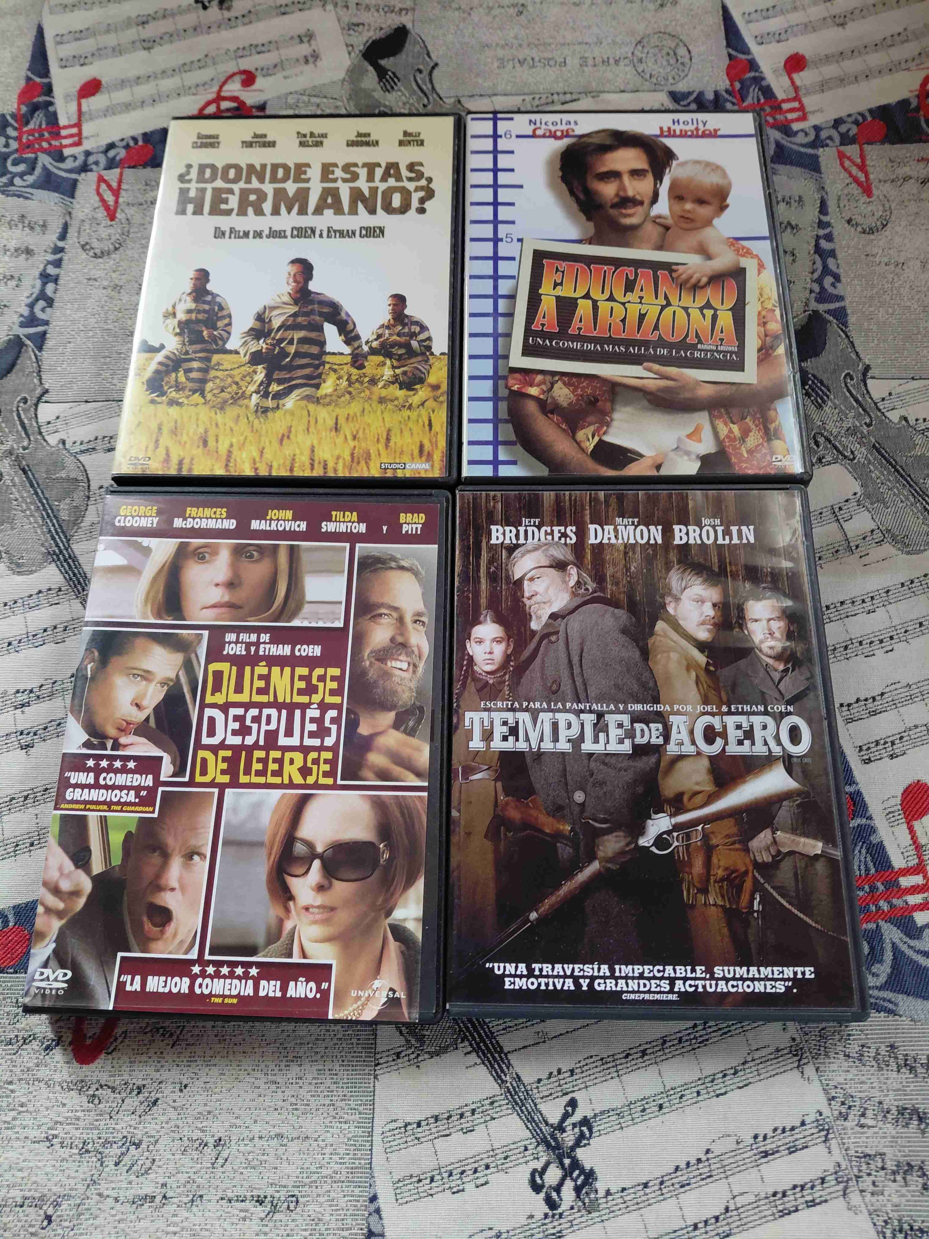 Películas de Los Hermanos Coen en DVD - miniatura 1