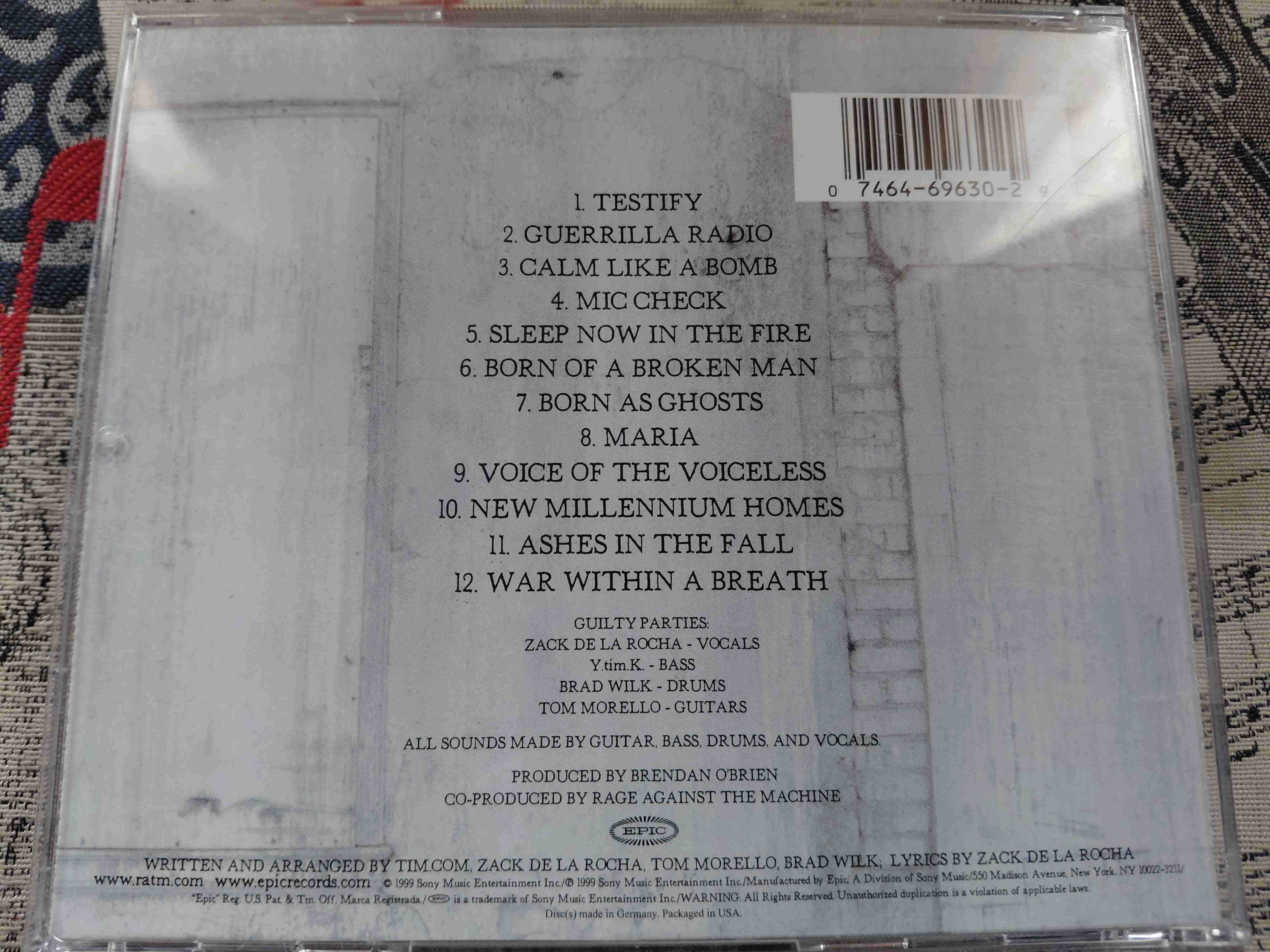 The Battle of L.A. CD | Rage Against The Machine - miniatura 5