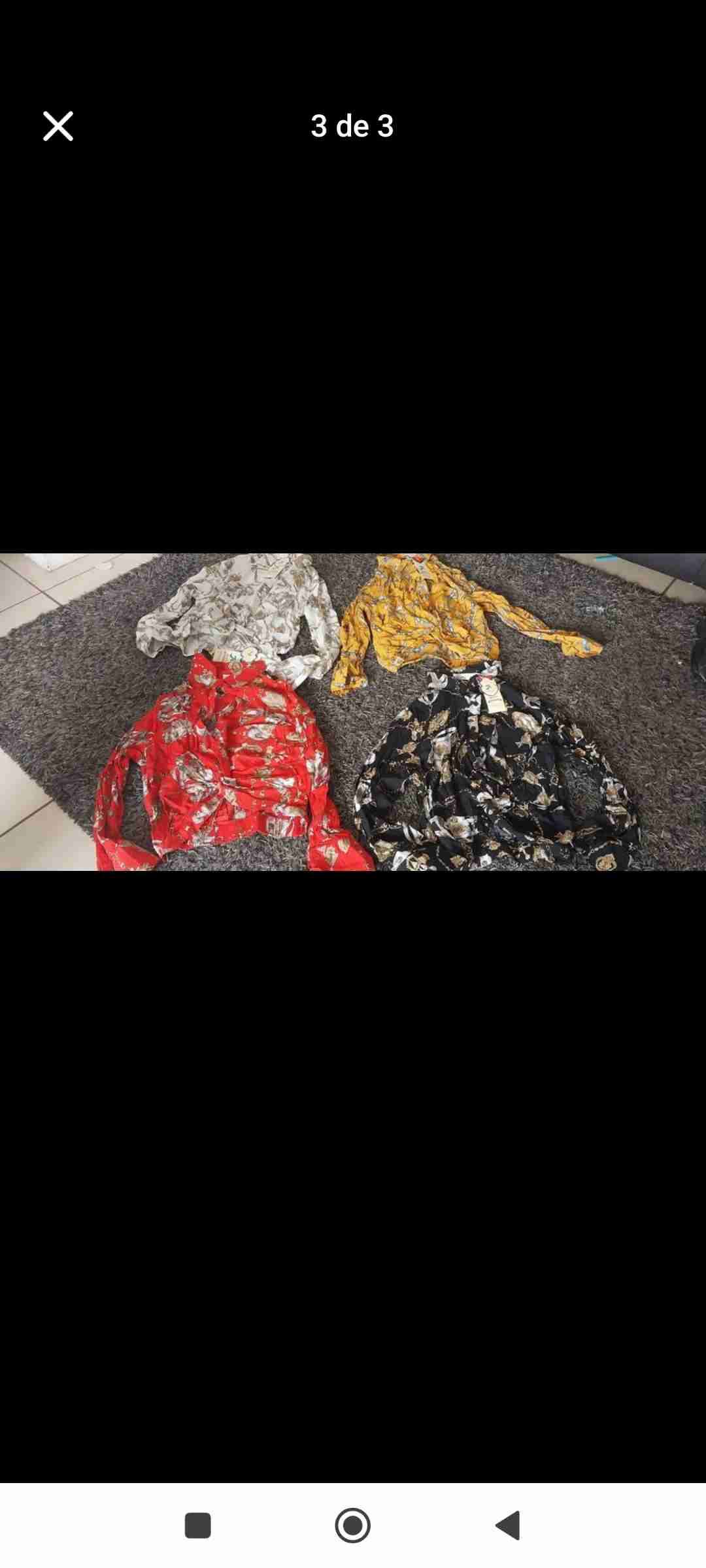 Blusas estampadas variadas