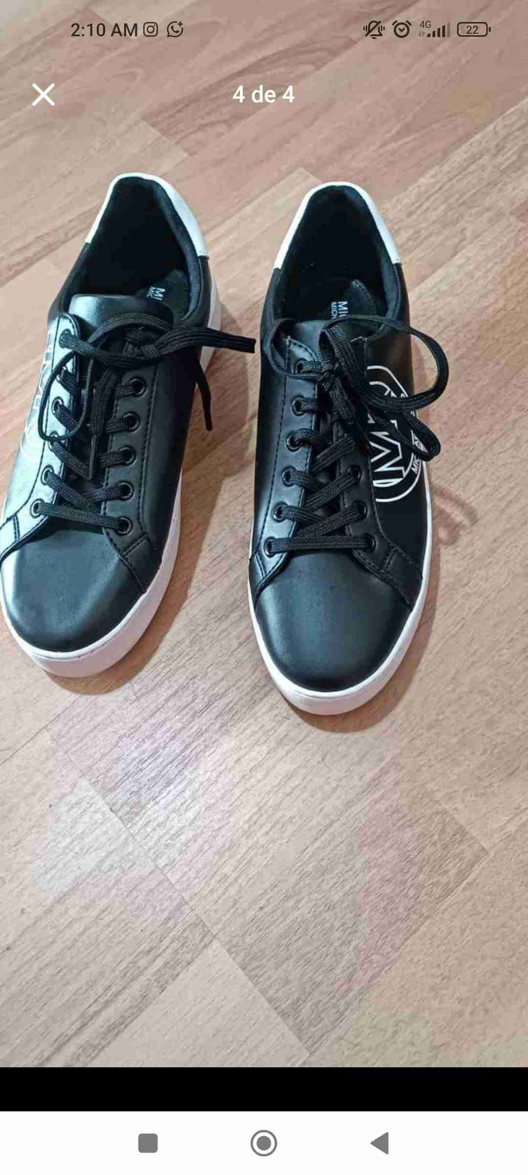 Zapatillas negras casuales - miniatura 3