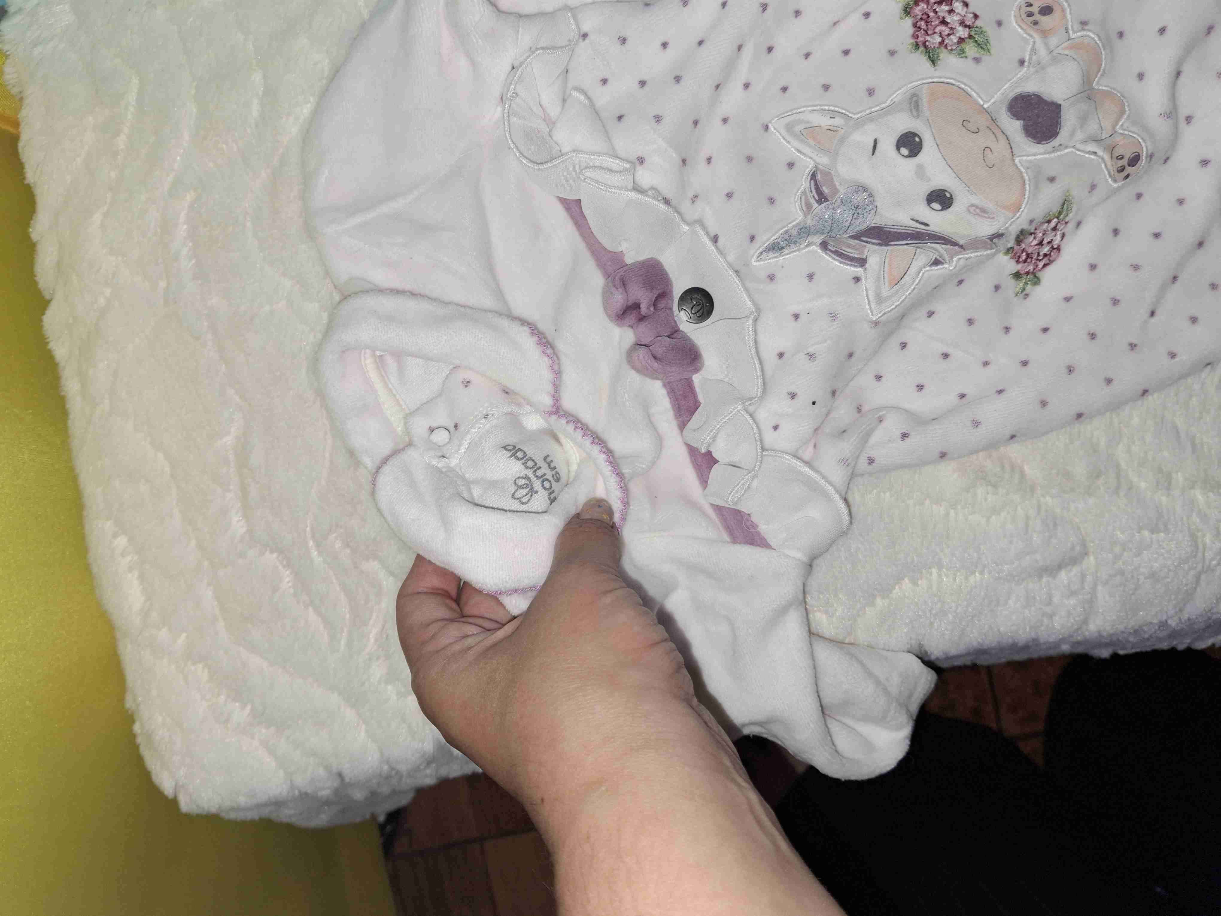 Pijama bebé unicornio - miniatura 2