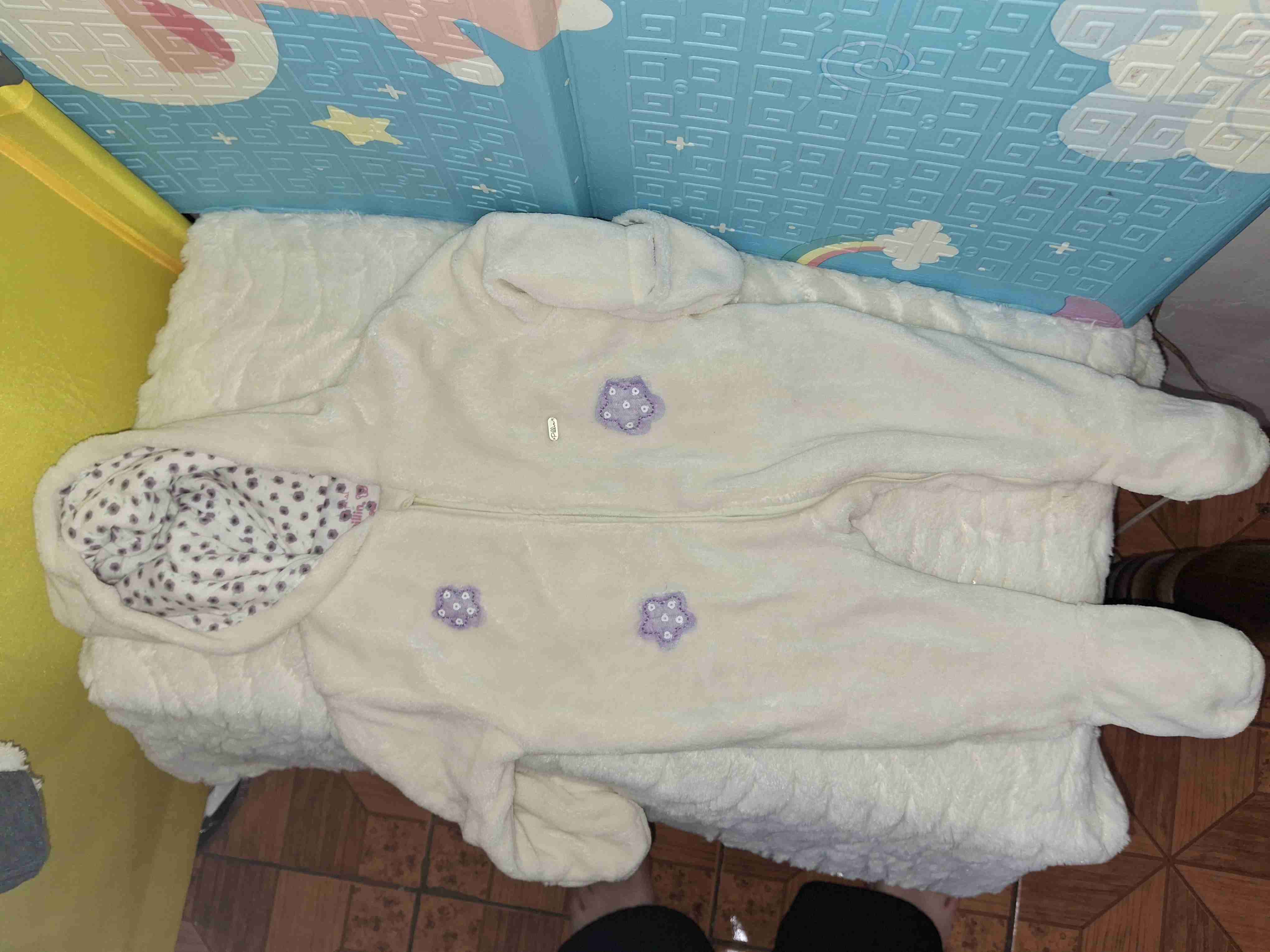 Enterito polar bebé blanco marca pillin - miniatura 1