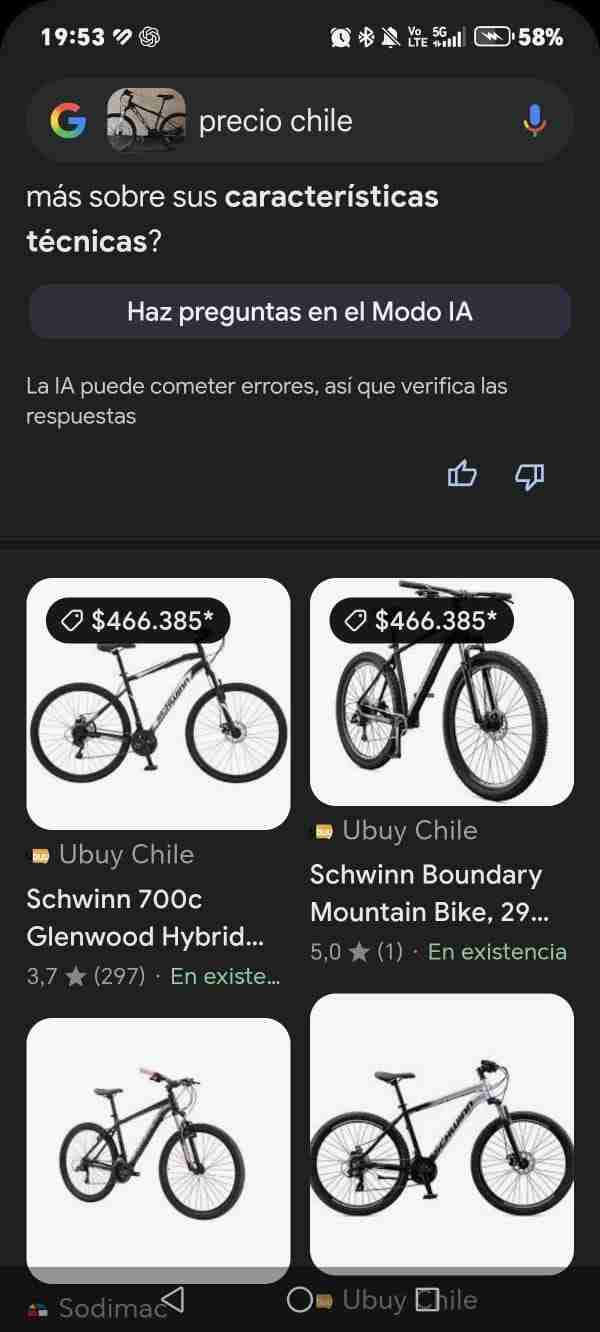 Bicicleta montaña Schwinn negra - 5