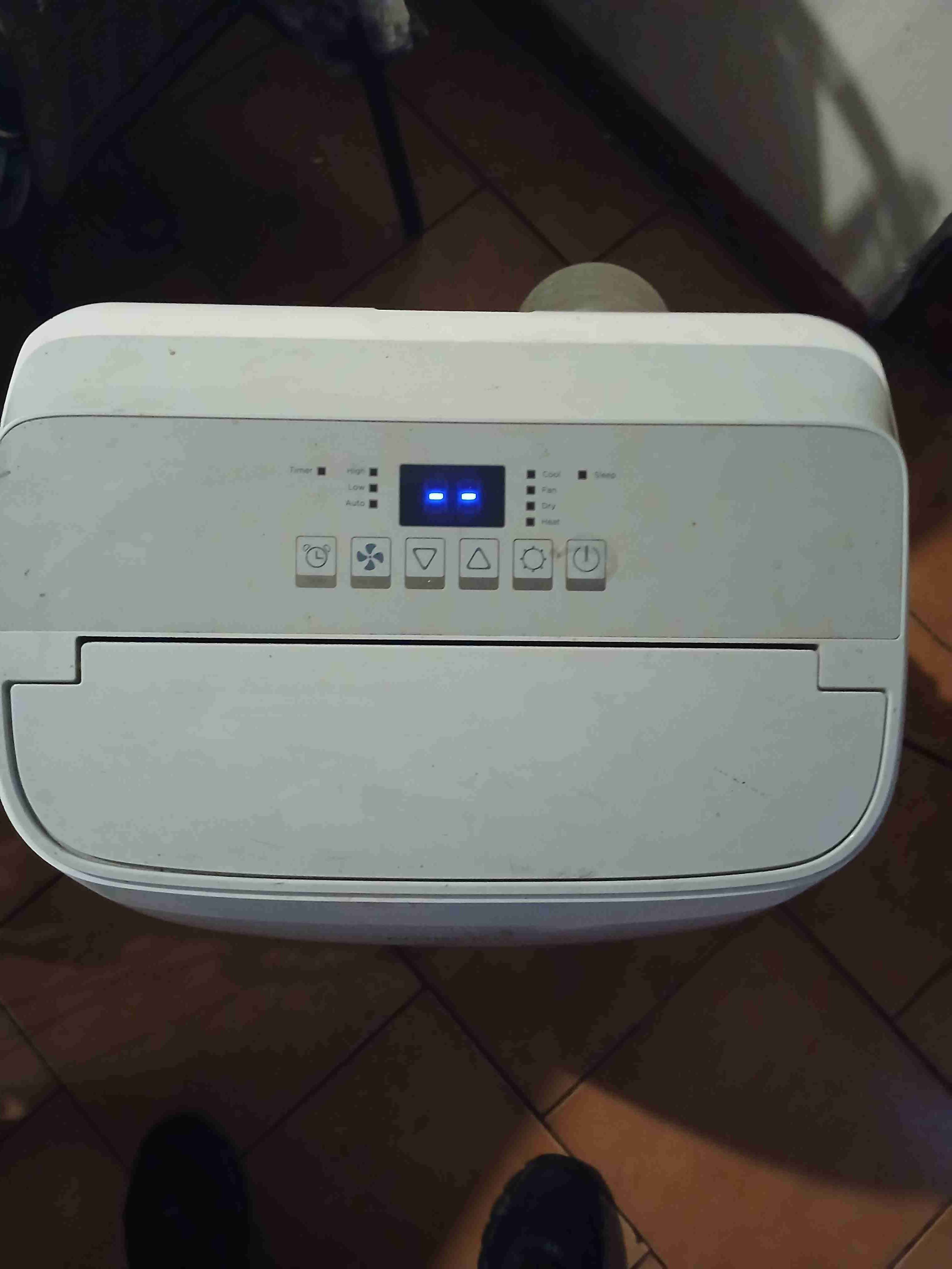 Aire acondicionado portátil blanco - miniatura 2