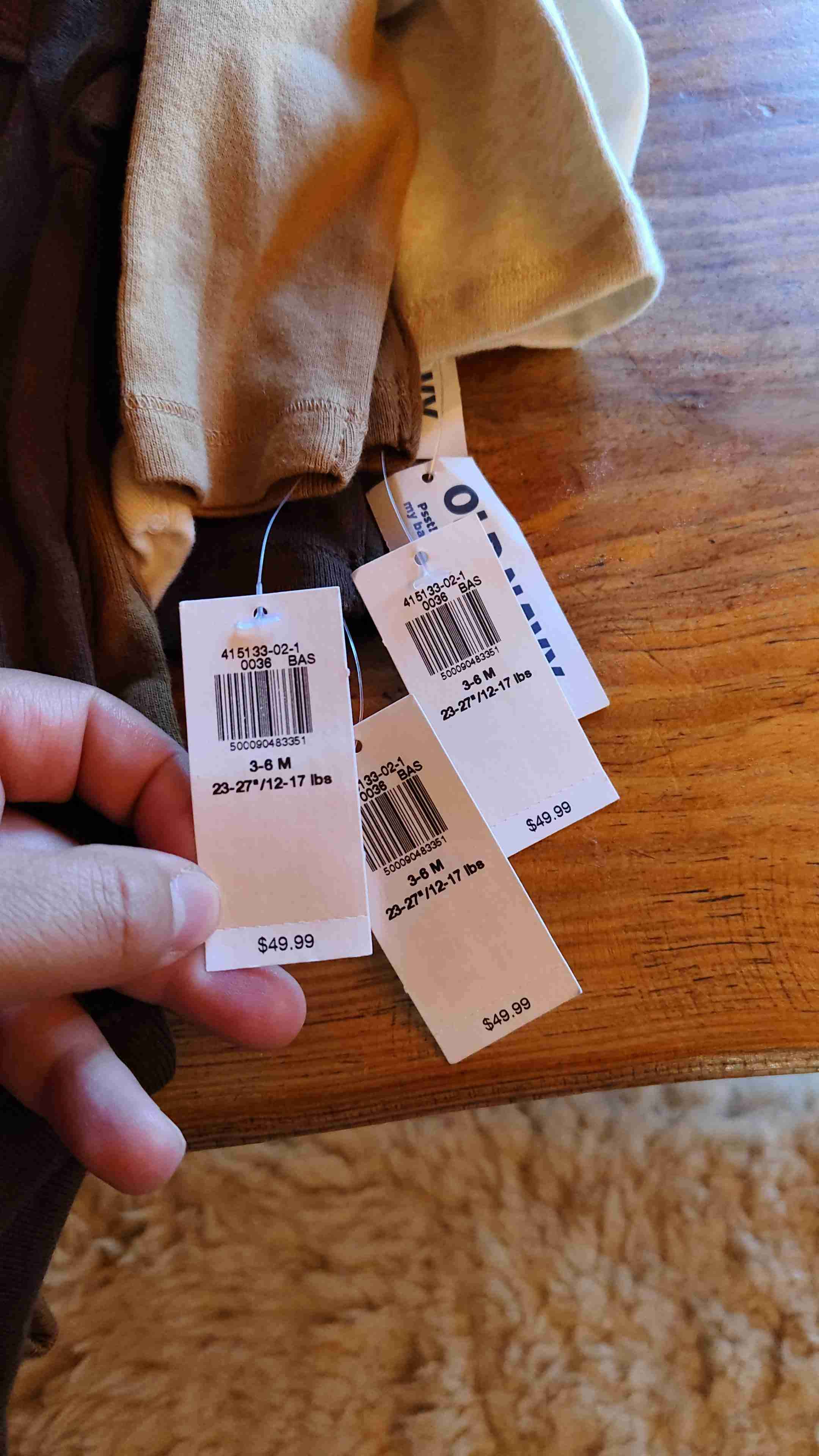 Pack 5 bodysuits de bebé Old Navy - 2