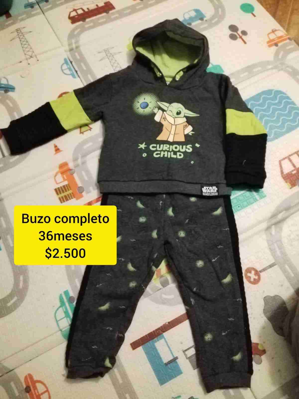 Buzo completo 36 meses