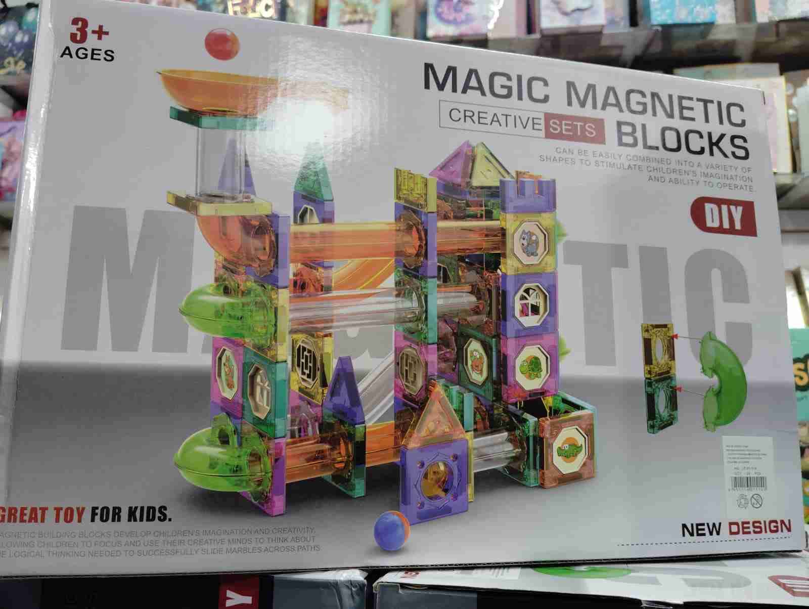 Set de bloques magnéticos para niños - miniatura 1