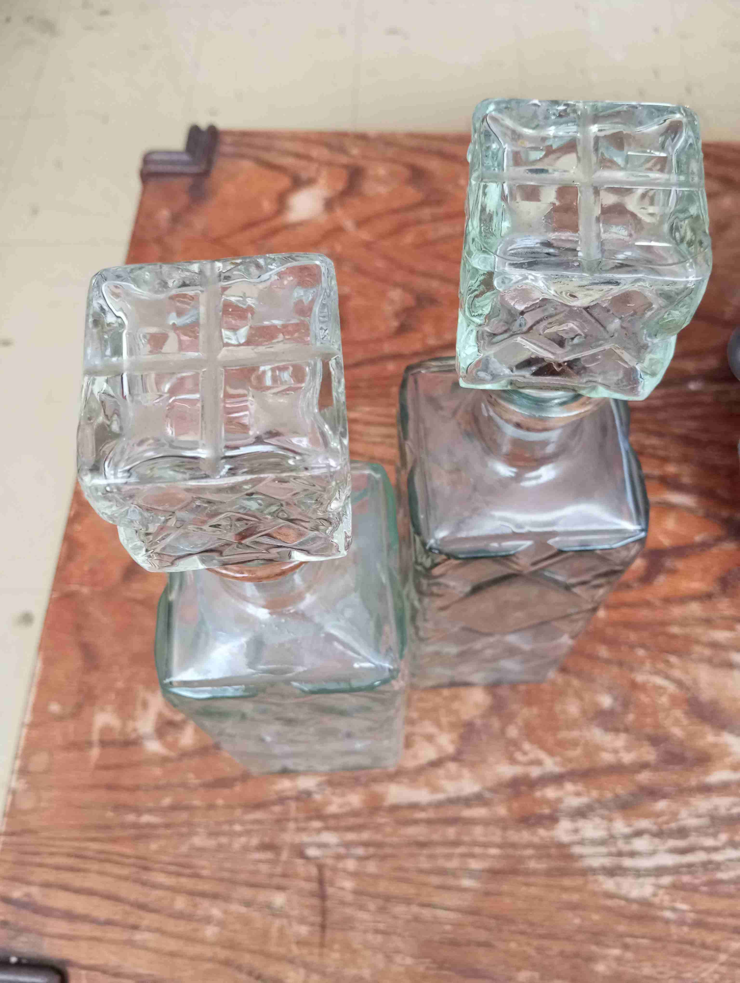 Botellas de vidrio tallado - miniatura 2