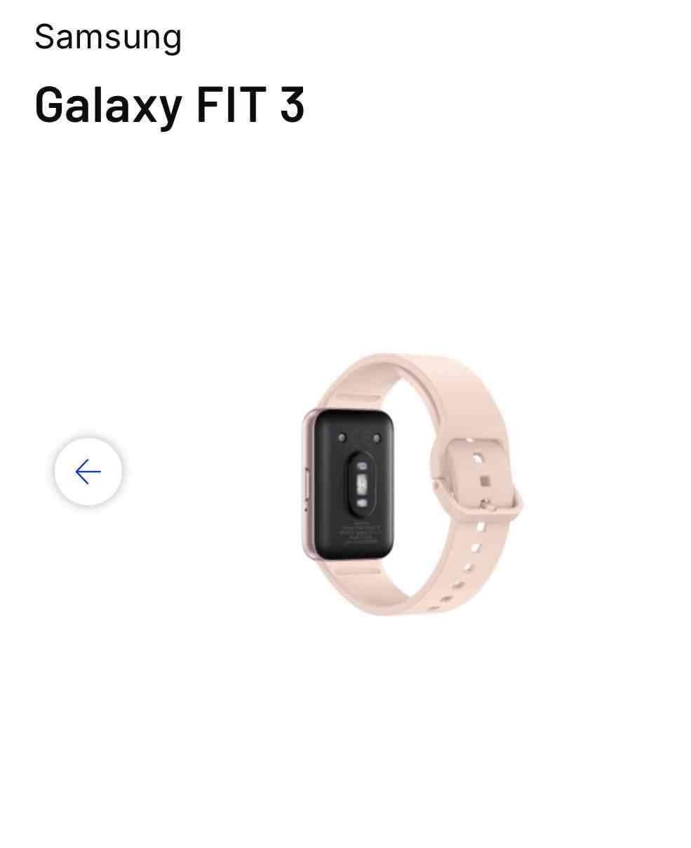 Smartwatch Samsung Galaxy FIT 3 - miniatura 1