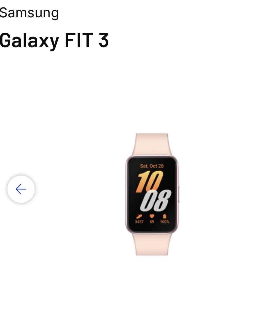 Smartwatch Samsung Galaxy FIT 3 - miniatura 2