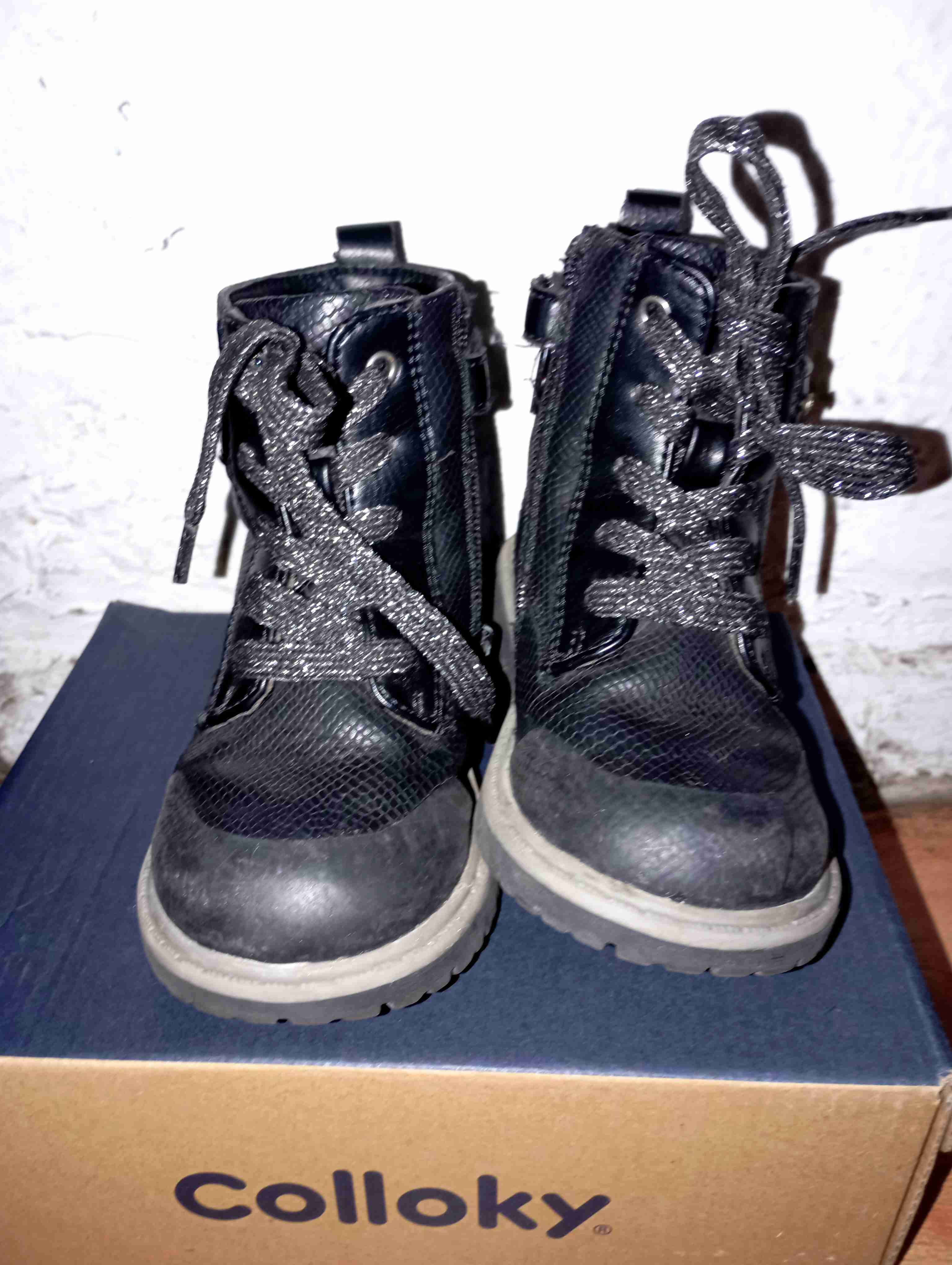 Botas negras para niña colloky n°24