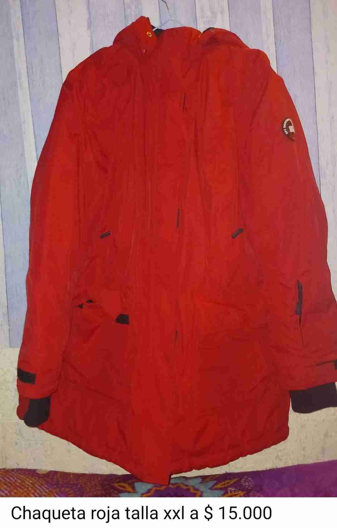 Chaqueta roja para invierno - 1