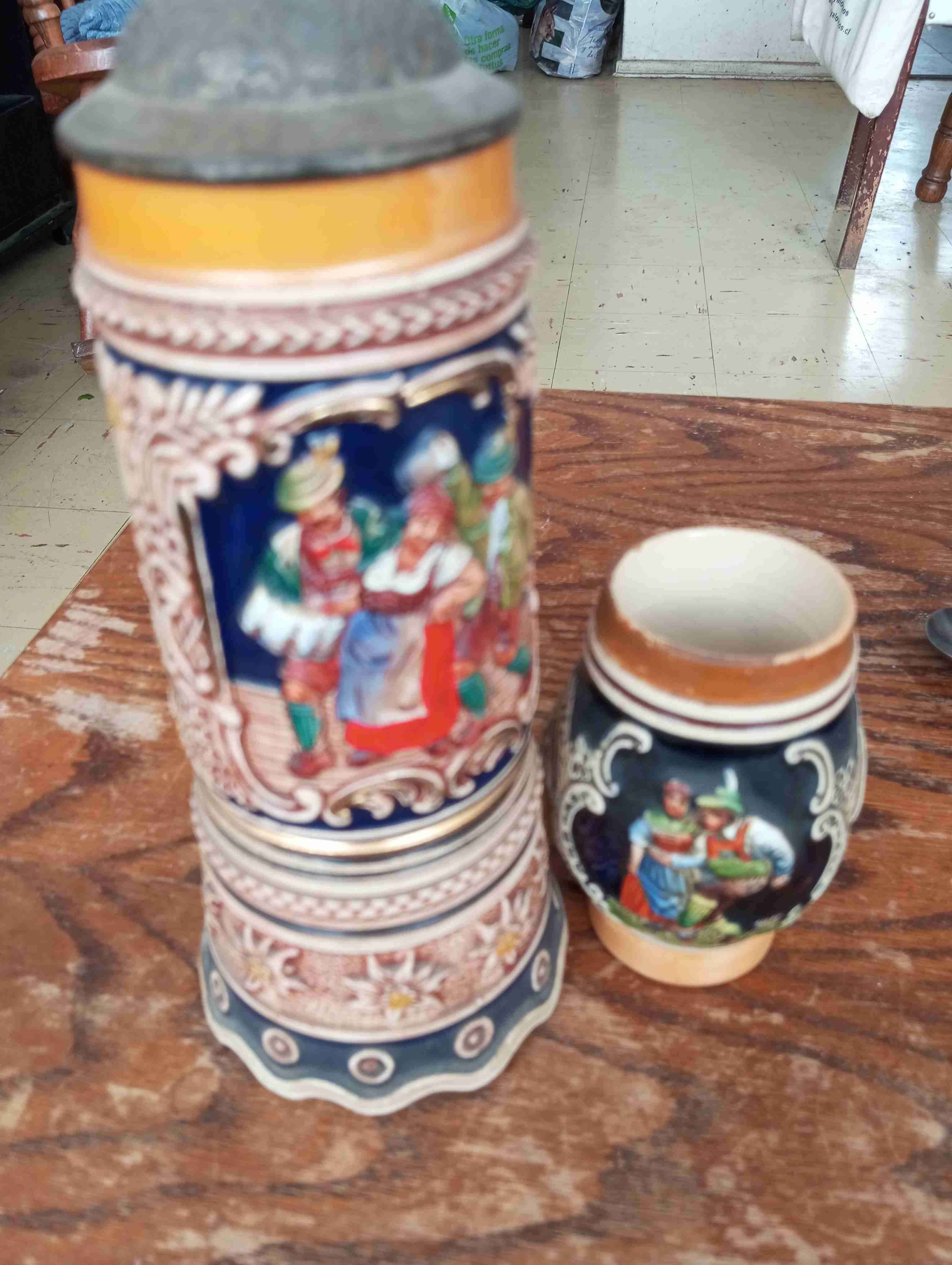 Jarros cerveceros alemanes decorativos - miniatura 2