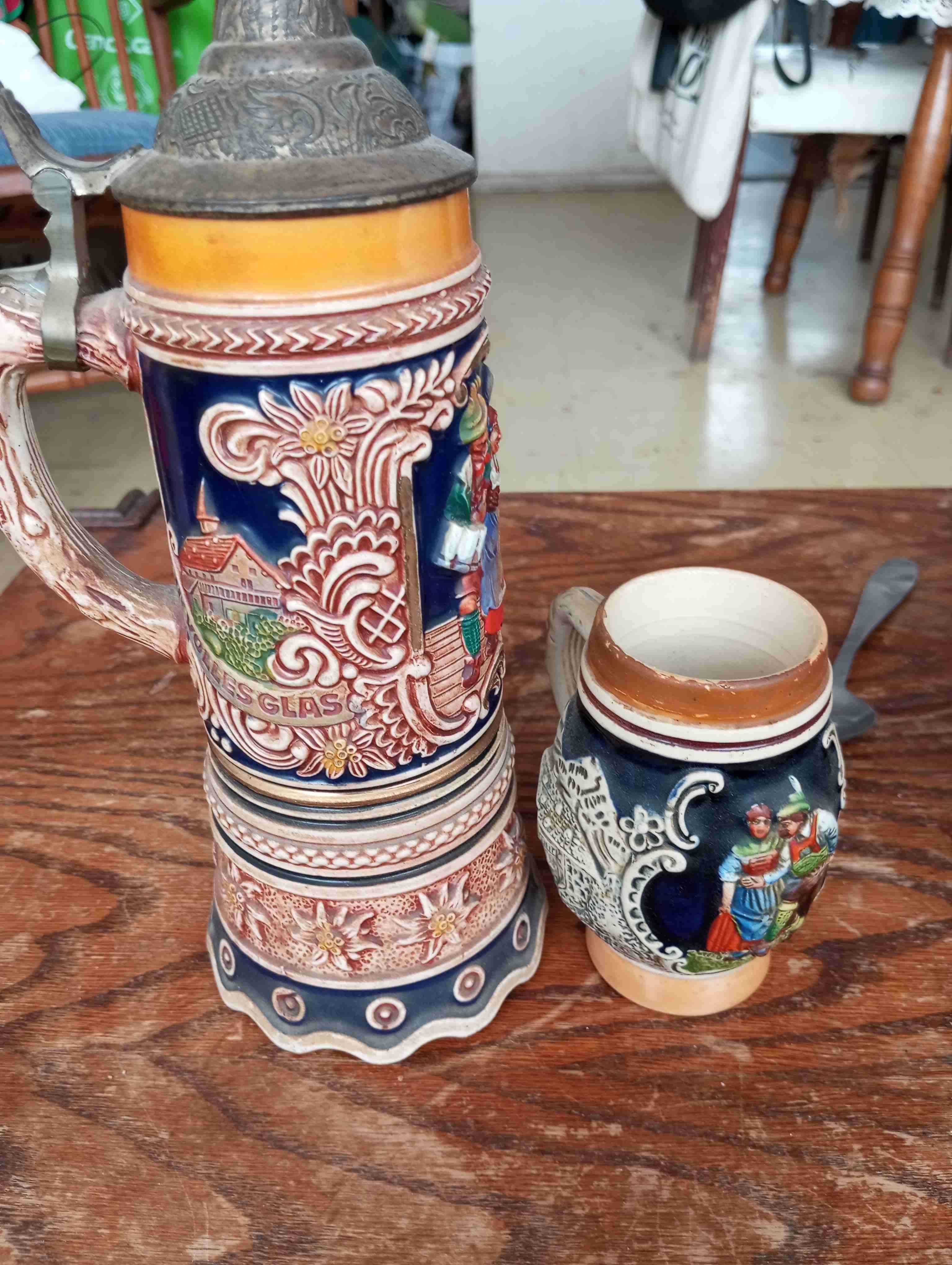Jarros cerveceros alemanes decorativos - miniatura 5